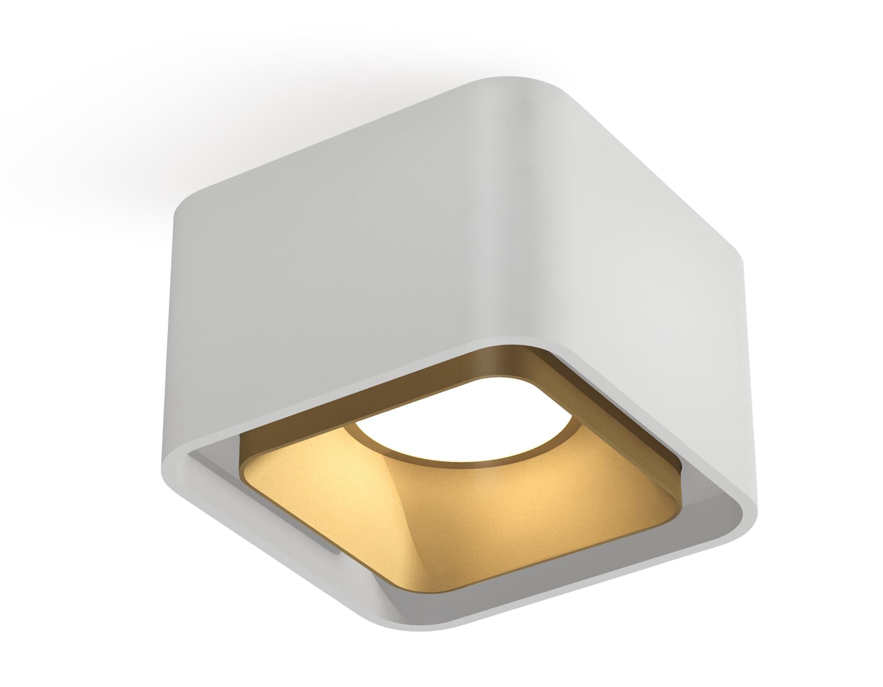 Ambrella Комплект накладного светильника XS7832004 SWH/SGD белый песок/золото песок MR16 GU5.3 (C7832, N7704) — миниатюра 1