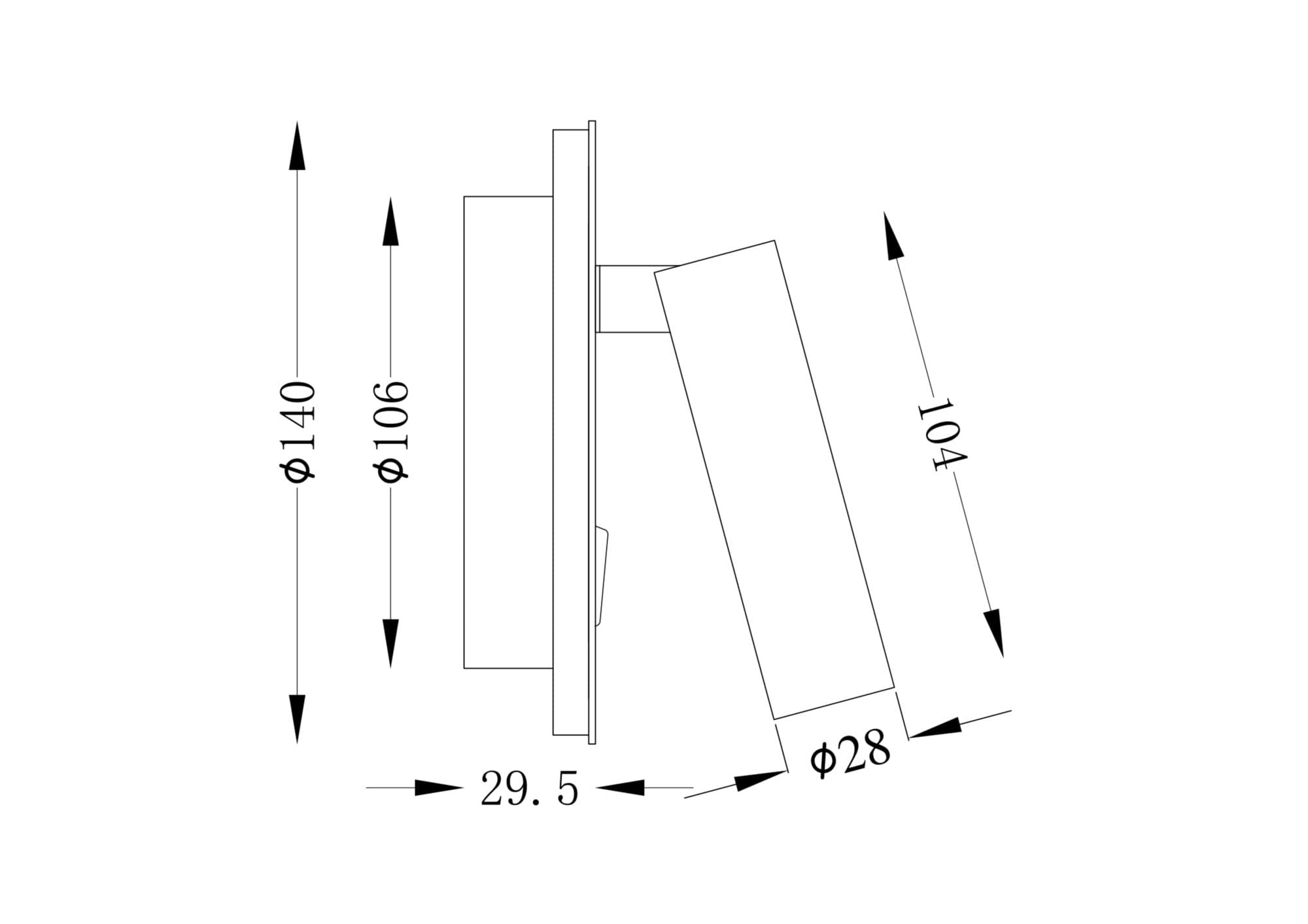 Maytoni Ceiling & Wall Ios 176 Матовое Золото Бра C176-WL-01-6W-MG — миниатюра 4