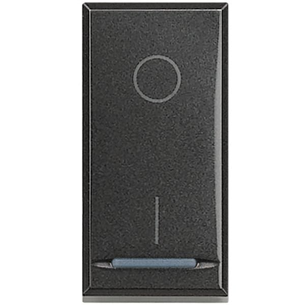 BT Axolute Антрацит Выключатель 2Р 20 АХ 250 В~ HS4002 — миниатюра 3