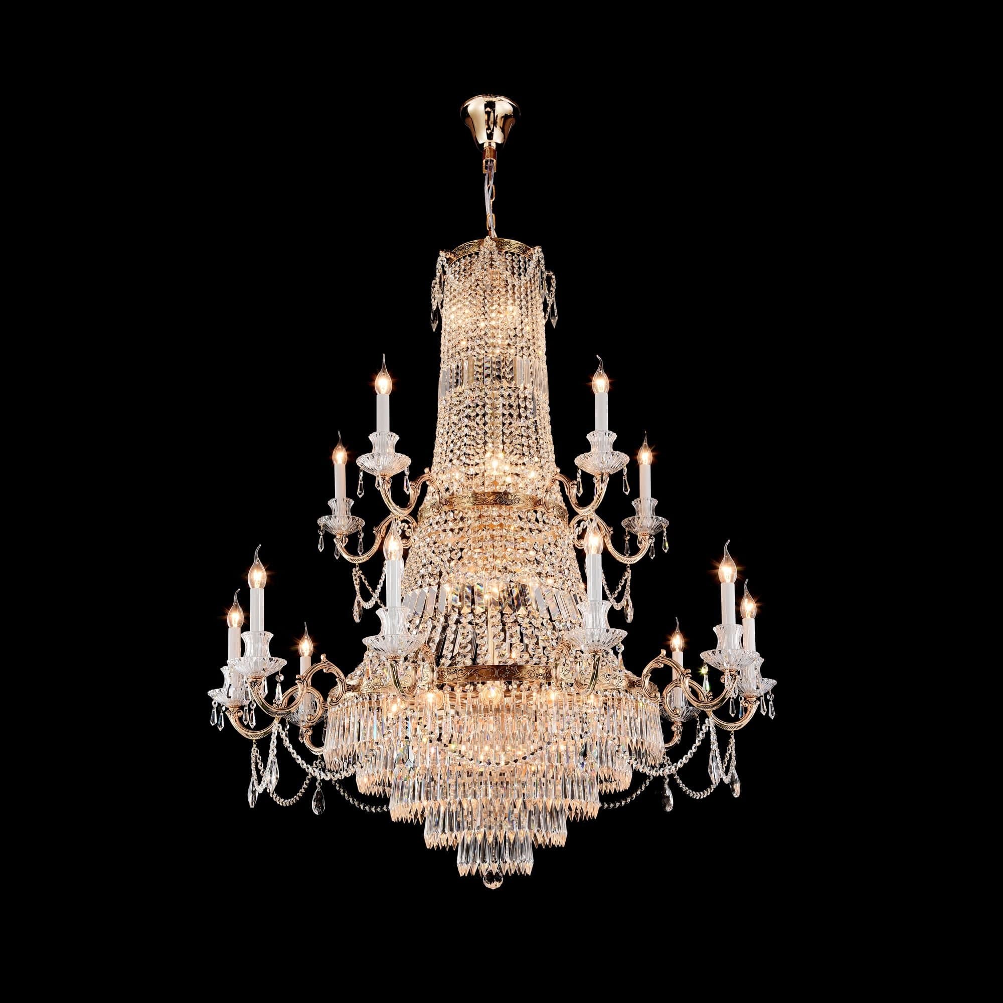 Maytoni Classic Palace Золото Антик Люстра E27 60W DIA890-PL-42-G — миниатюра 2