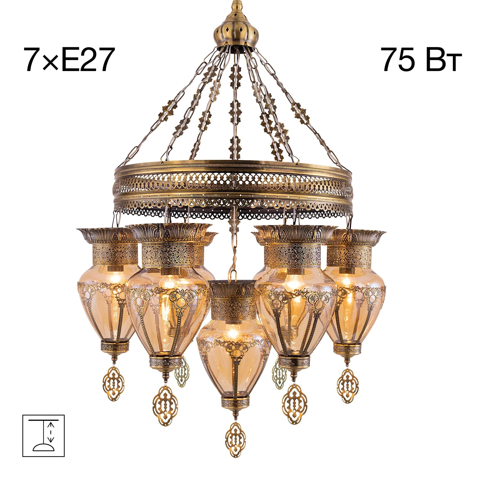 Citilux CL419263 Каир Люстра — миниатюра 1