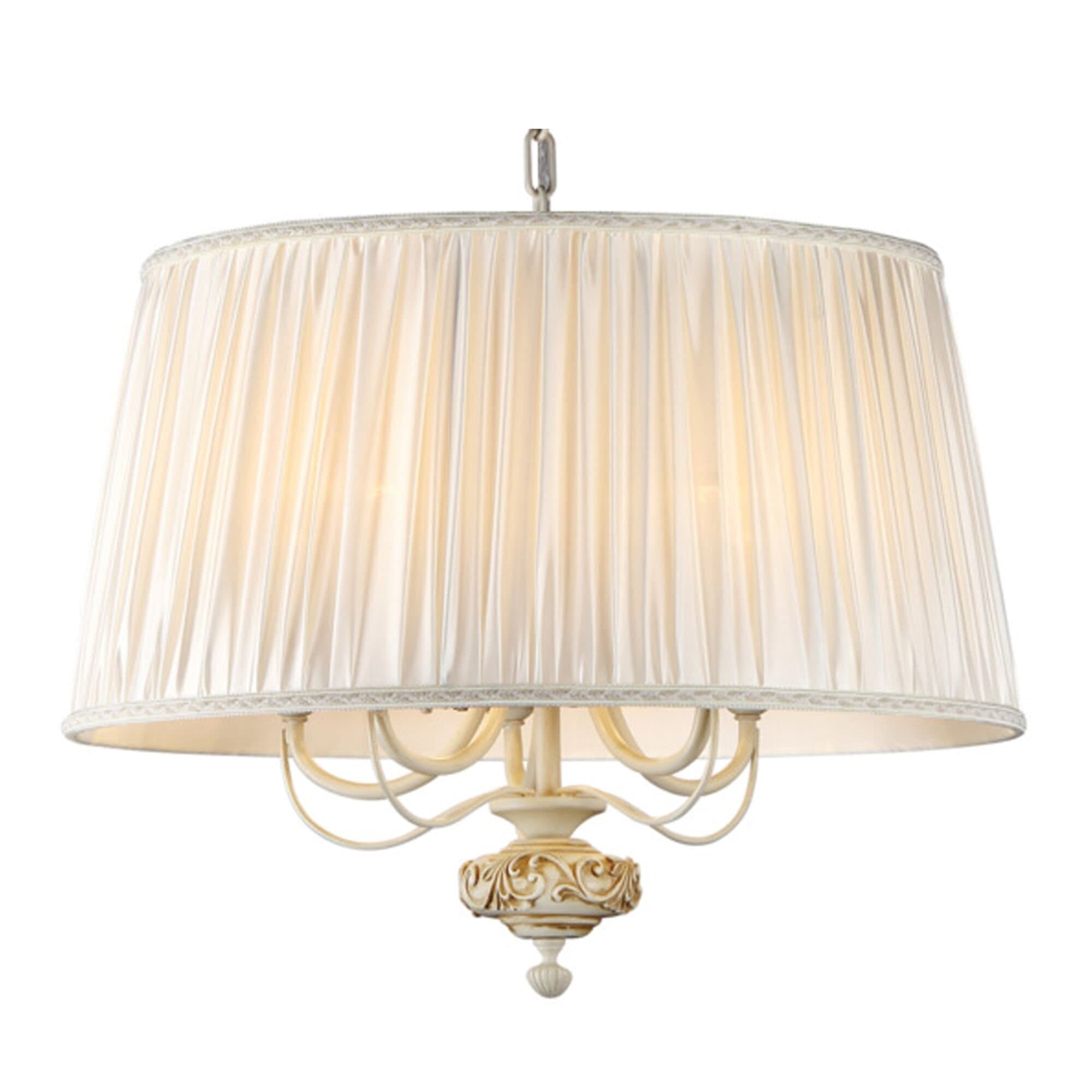 Maytoni Elegant Olivia Слоновая Кость Подвес 5xE14 40W ARM326-55-W — миниатюра 5
