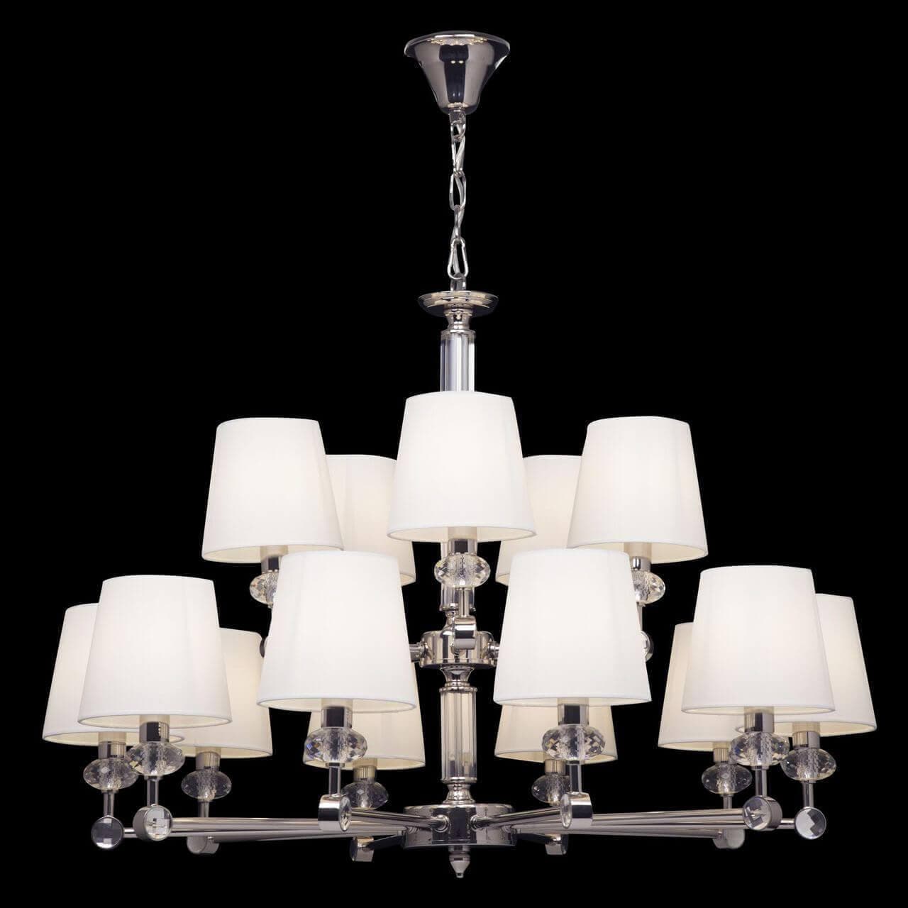 Maytoni Neoclassic Riverside Хром Люстра E14 40W MOD018PL-15CH — миниатюра 4