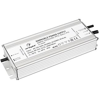 Arlight Блок питания ARPV-UH24400-PFC-DALI-PH (24V, 16.7A, 400W) (IP67 Металл, 7 лет) 025655 — миниатюра 2