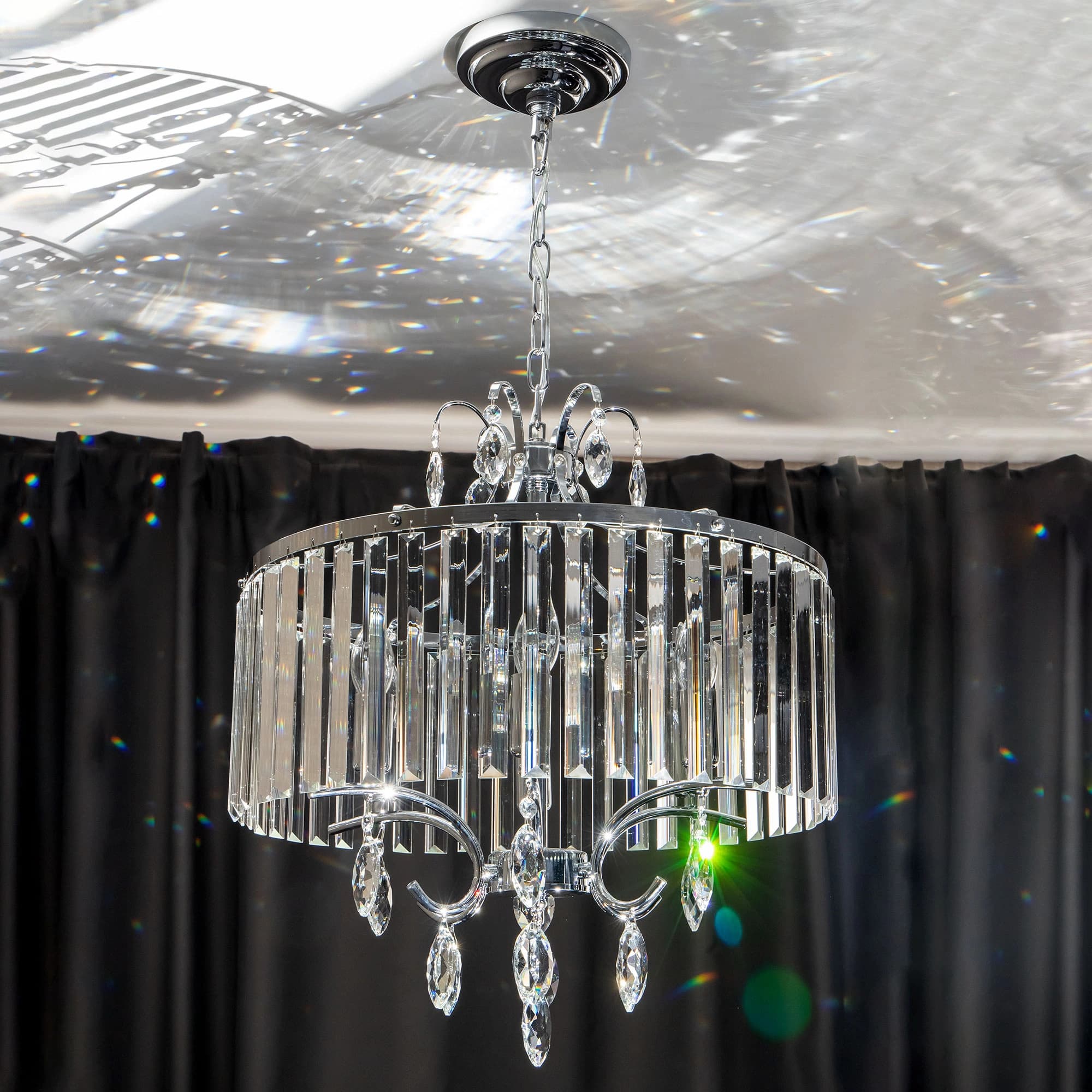 Citilux CL335161 Инга Хром Люстра — миниатюра 3