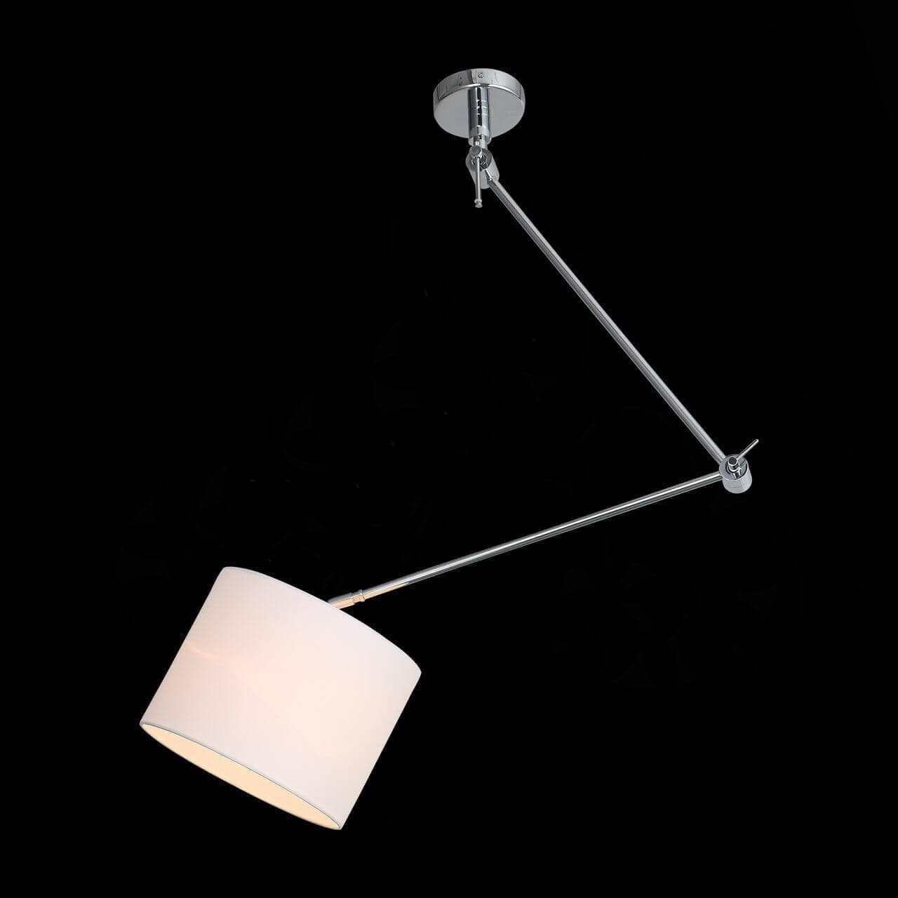 ST LUCE SL460.102.01 Светильник потолочный  Хром/Белый E27 1*60W (из 2-х коробок) — миниатюра 3