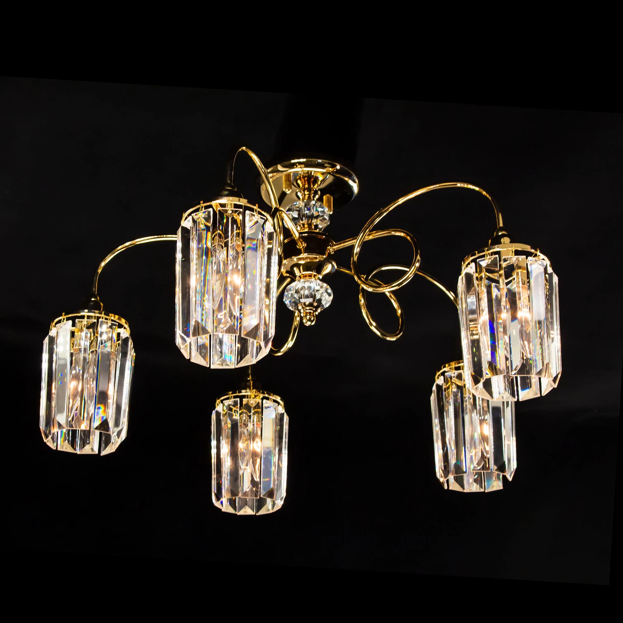 Citilux CL330152 Синди Золото Светильник Люстра — миниатюра 3