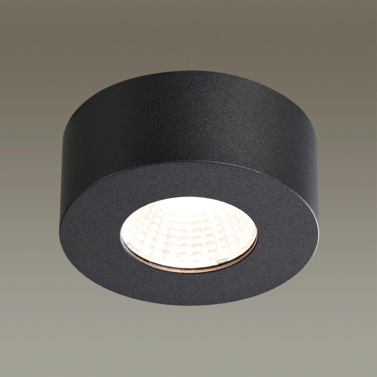Odeon Light 4283/7CL HIGHTECH ODL22 черный/металл Потолочный светильник IP20 LED 7W 771Лм 3000K BENE — миниатюра 4