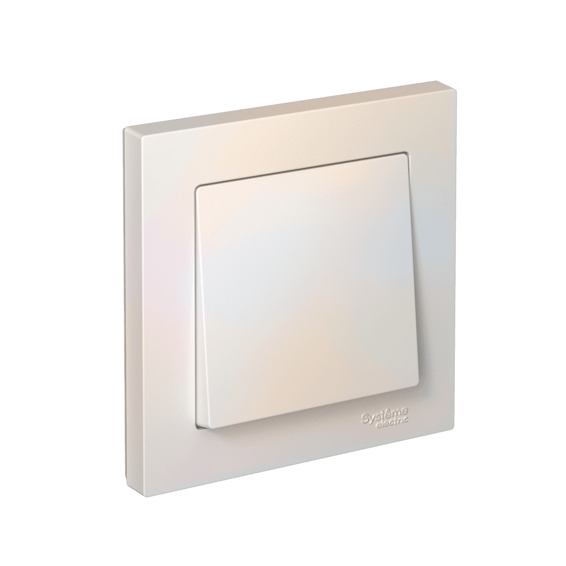Systeme Electric AtlasDesign Жемчуг Выключатель 1-клавишный, сх.1, 10АХ, в сборе, быстрозажим. клем.