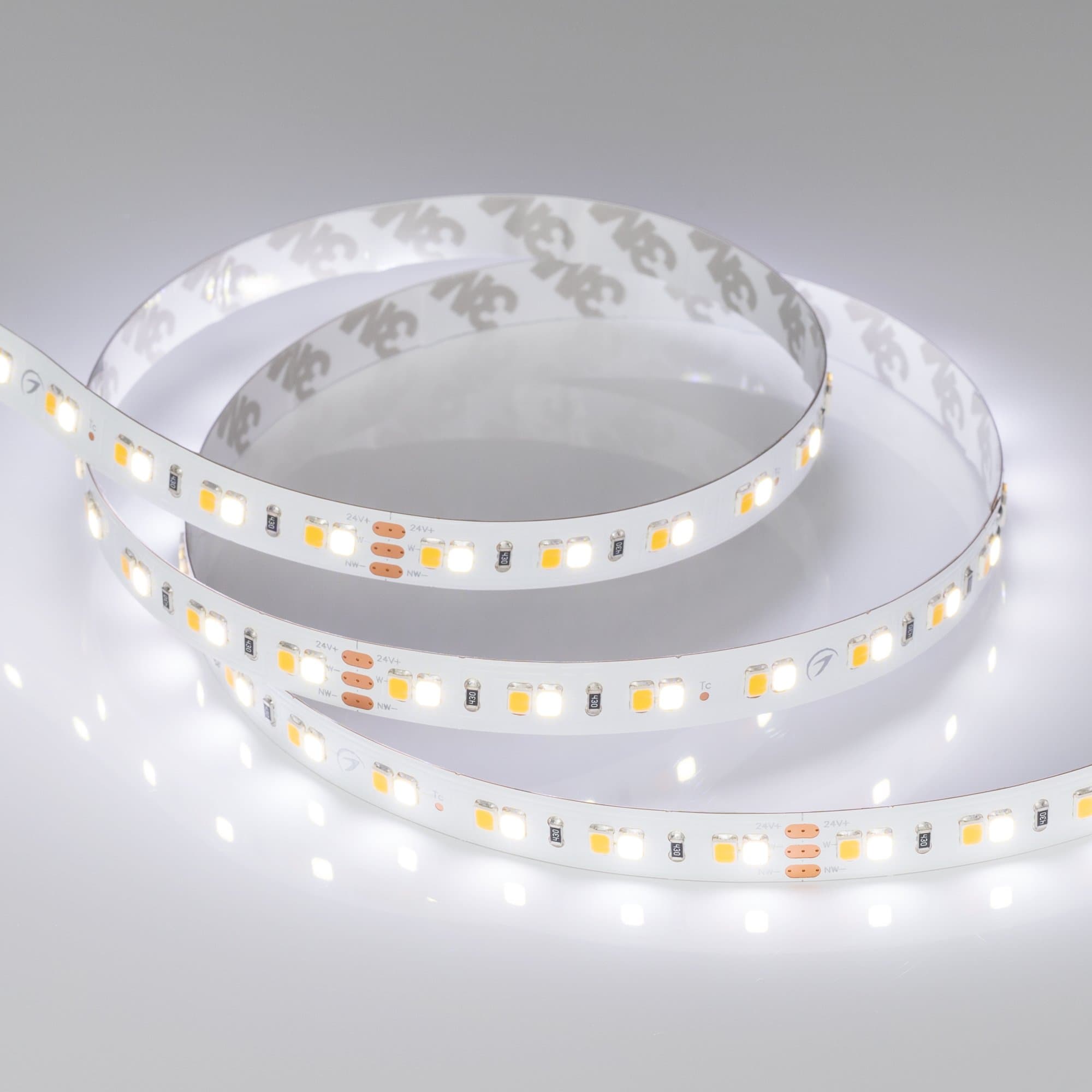 Arlight Светодиодная лента RT-A140-10mm 24V White-MIX (19.2 W/m, IP20, 2835, 5m) (Открытый) 024508(2) — миниатюра 4