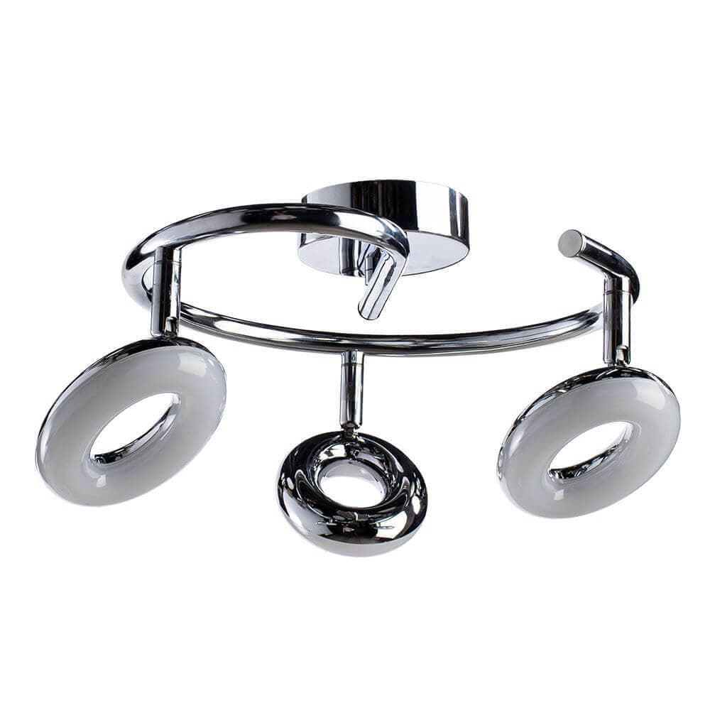 Arte Lamp Ciambella Хром/Белый Спот 3x4W 3xLED 3x320lm A8972PL-3CC