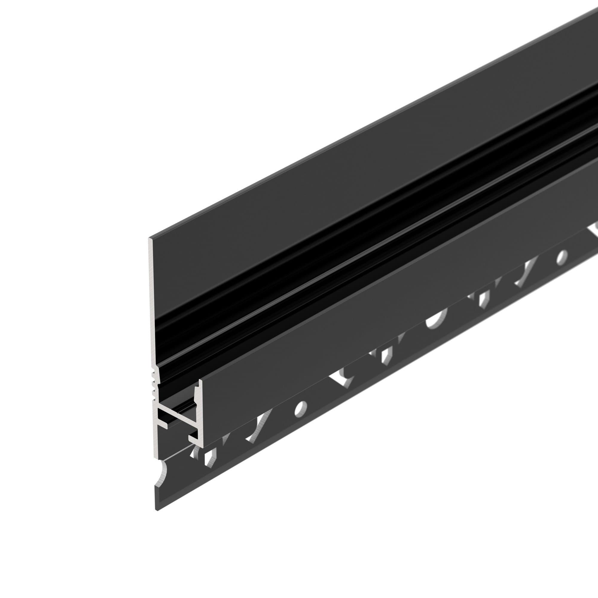 Arlight Профиль ARH-PLINTUS-FANTOM-2000 BLACK (Алюминий) 038550 — миниатюра 2