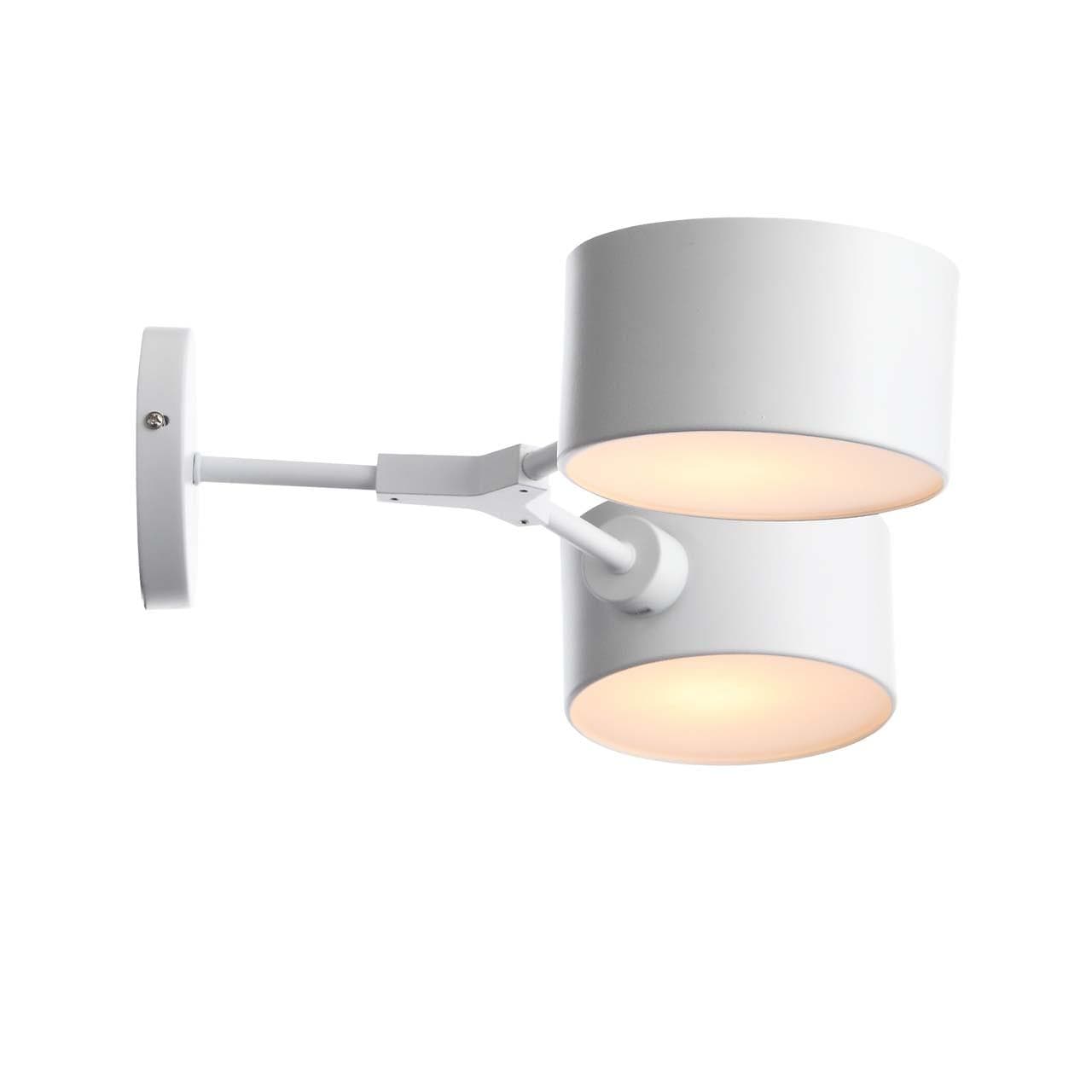 Evoluce SLE183501-02 Светильник настенный Белый/Белый E14 2*60W — миниатюра 2