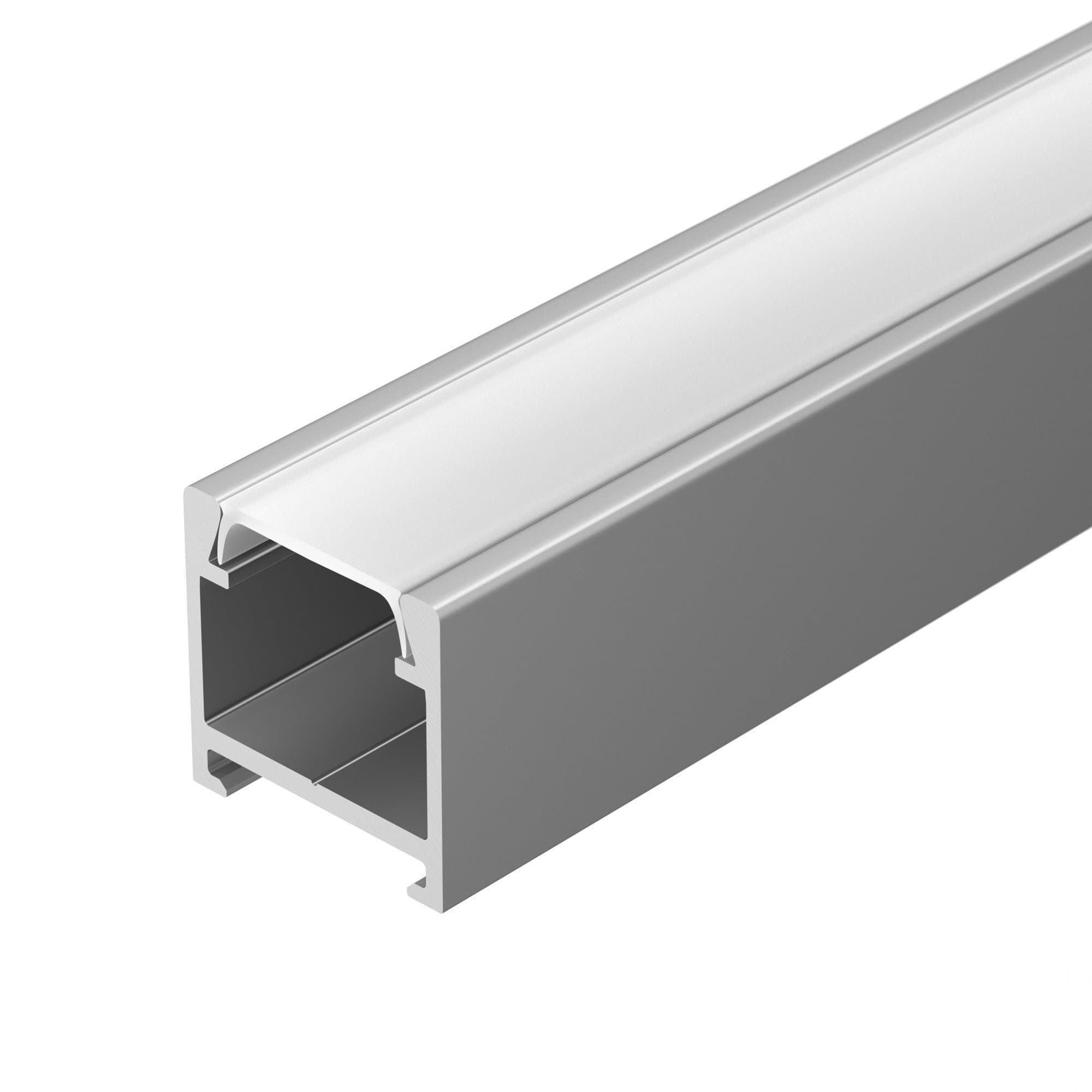 Arlight Профиль PDS-H16-2000 ANOD (Алюминий) 023858