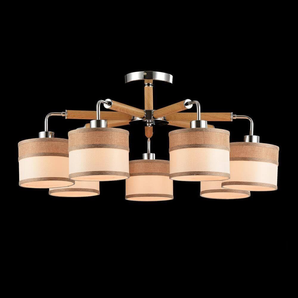 Freya Modern Helen Хром Потолочный светильник E27 40W FR5329-PL-07-CH — миниатюра 8