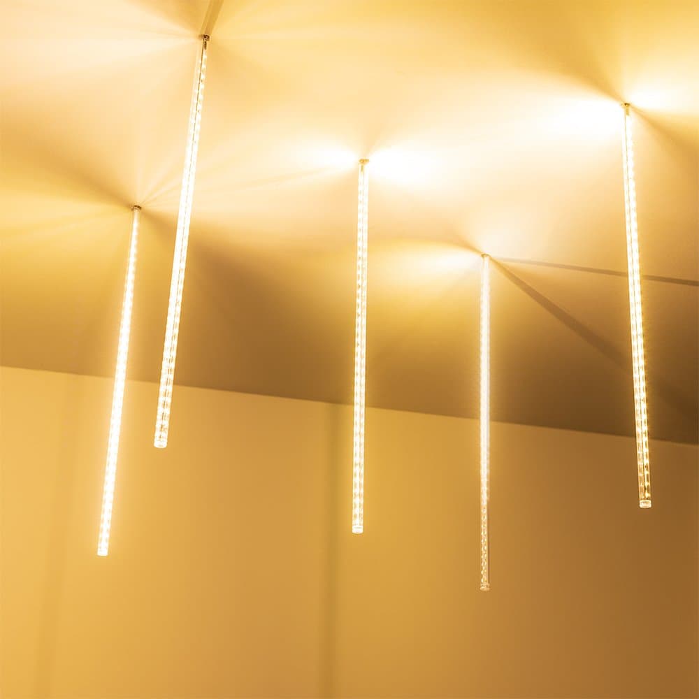 Arlight Светодиодная гирлянда ARD-ICEFALL-CLASSIC-D12-500-5PCS-CLEAR-72LED-LIVE WARM (230V, 6W) (Ardecoled, IP65) 026050 — миниатюра 1