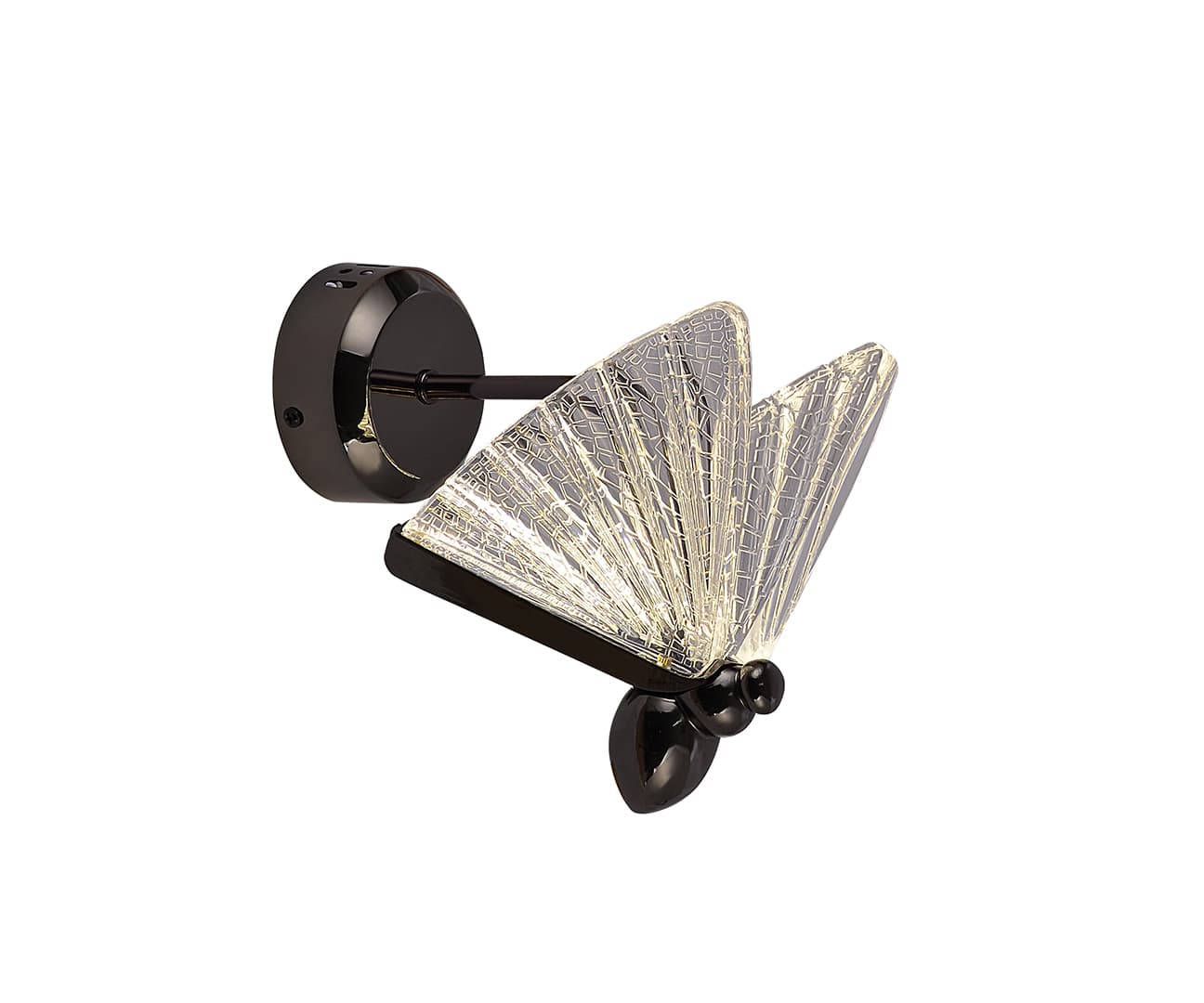 Kink Light 08444,29 Бра Баттерфляй черный Led 6W