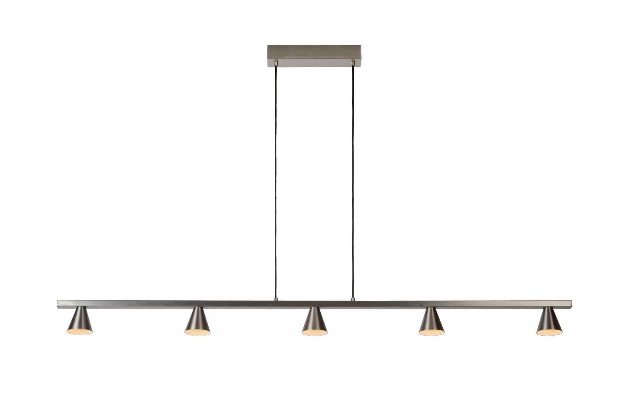 Lucide DELANO Матовый хром Подвесной светильник 79482/30/12 — миниатюра 2