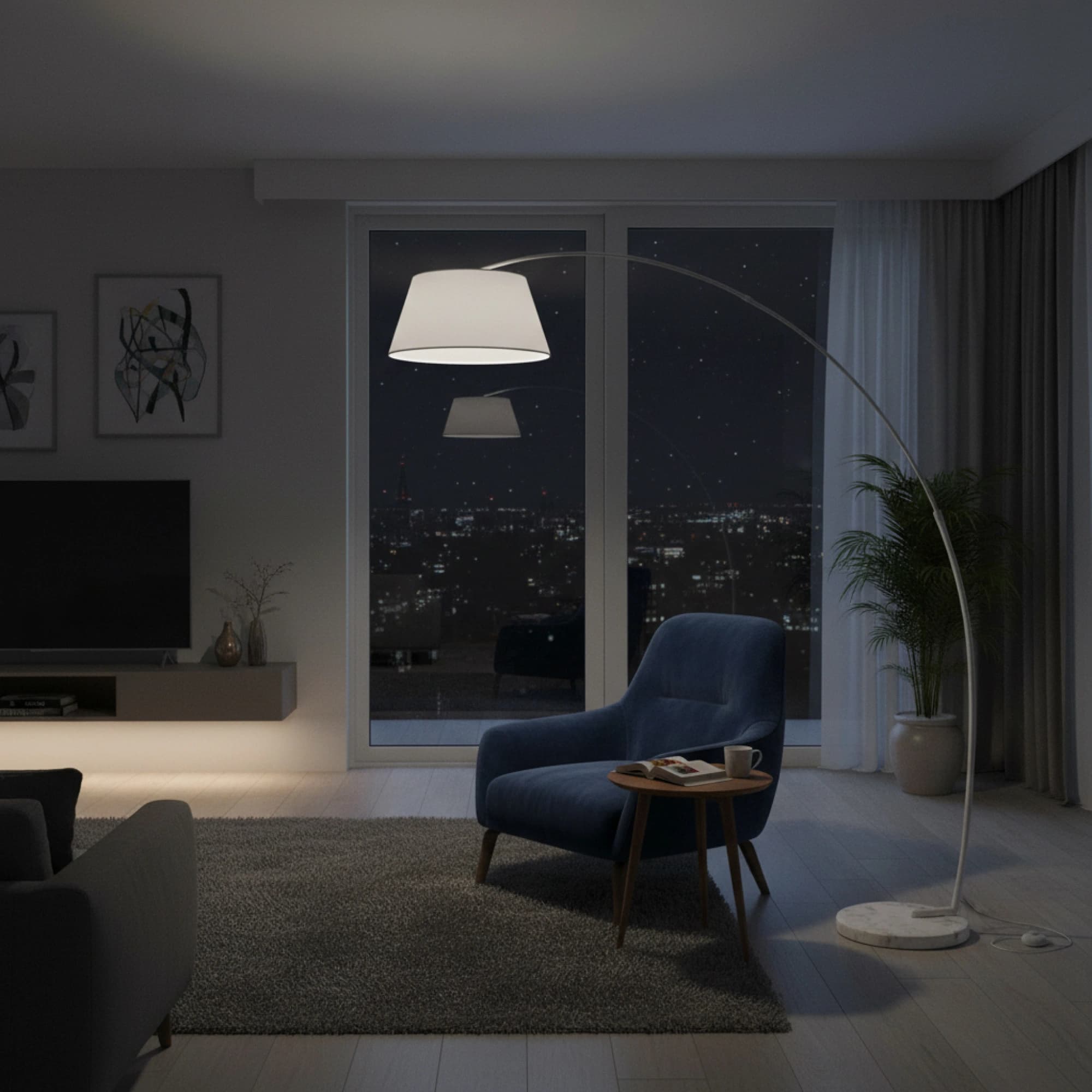 Citilux CL807010 Арчи Белый Торшер — миниатюра 8