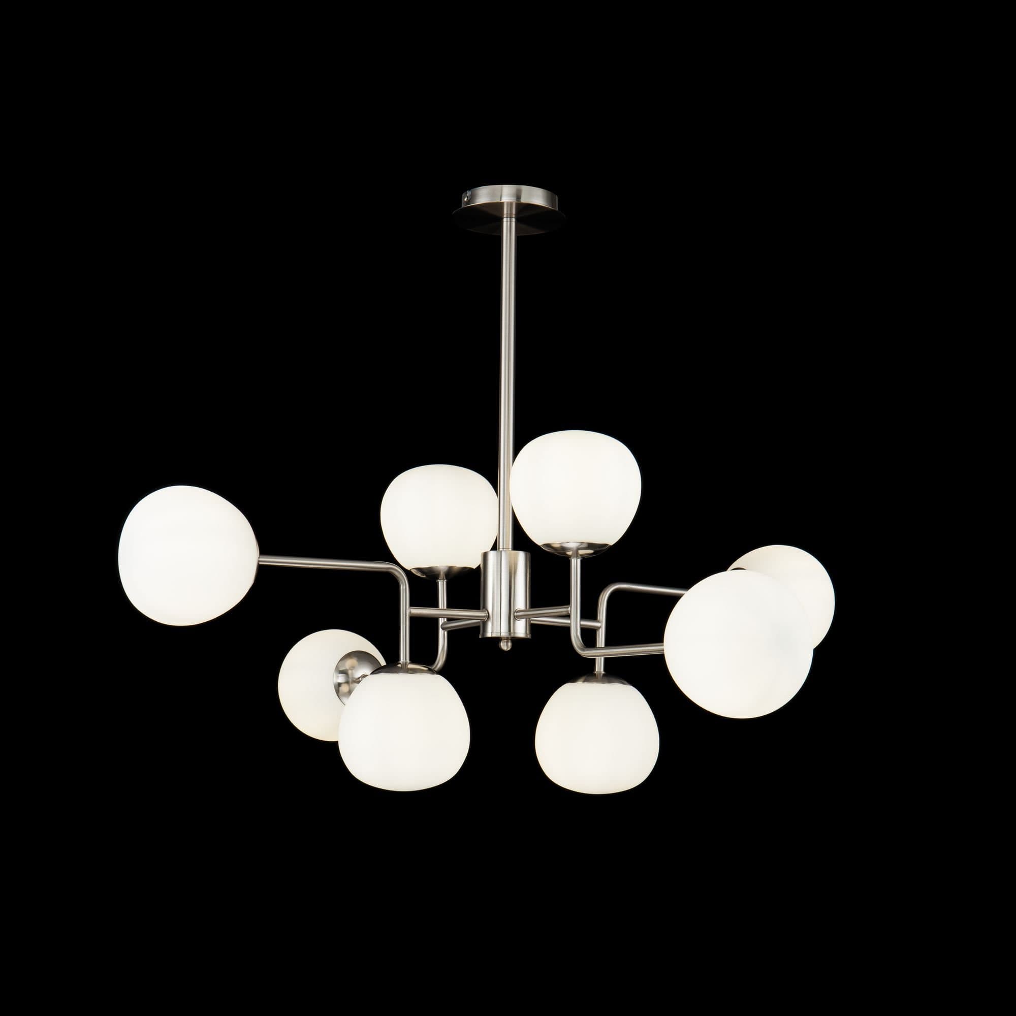 Maytoni Modern Erich Никель Подвесной светильник E14 40W MOD221-PL-08-N — миниатюра 2