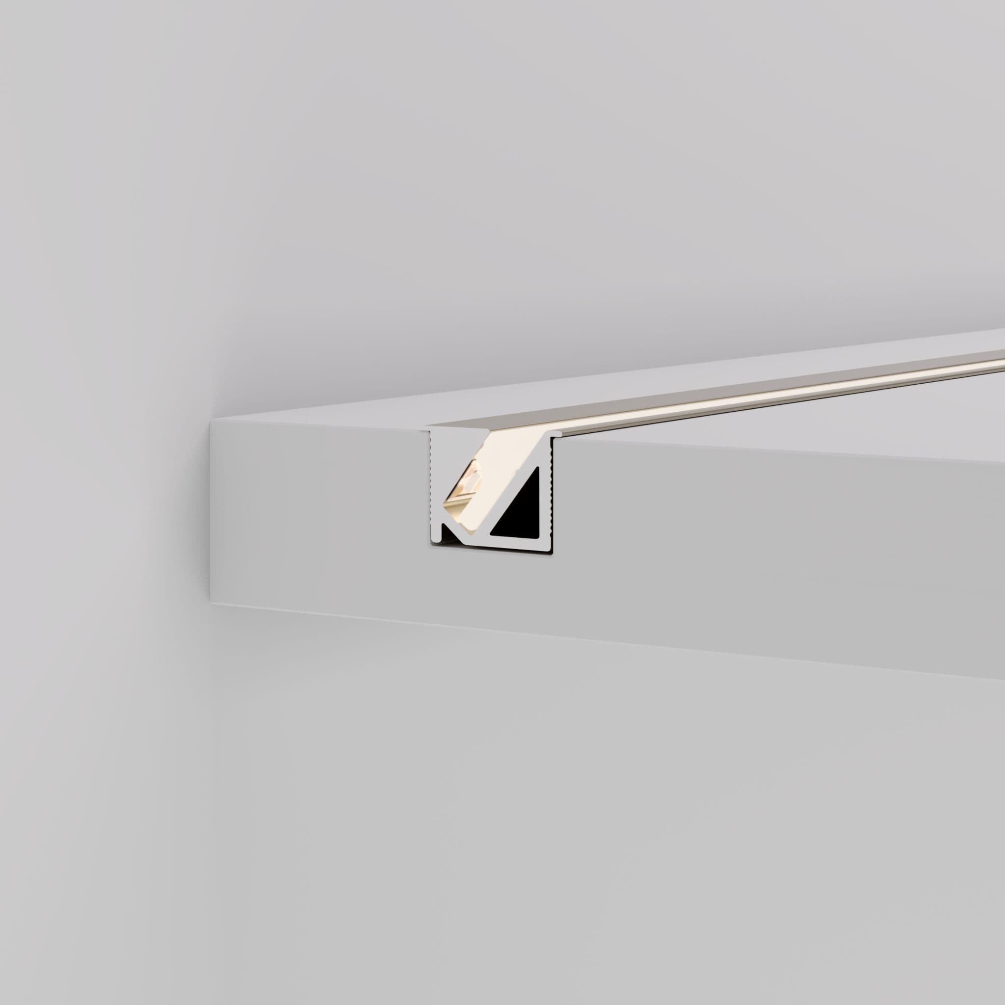 Arlight Профиль SL-BEVEL-H10-F14-2000 ANOD СHAMPAGNE (Алюминий) 038200 — миниатюра 5