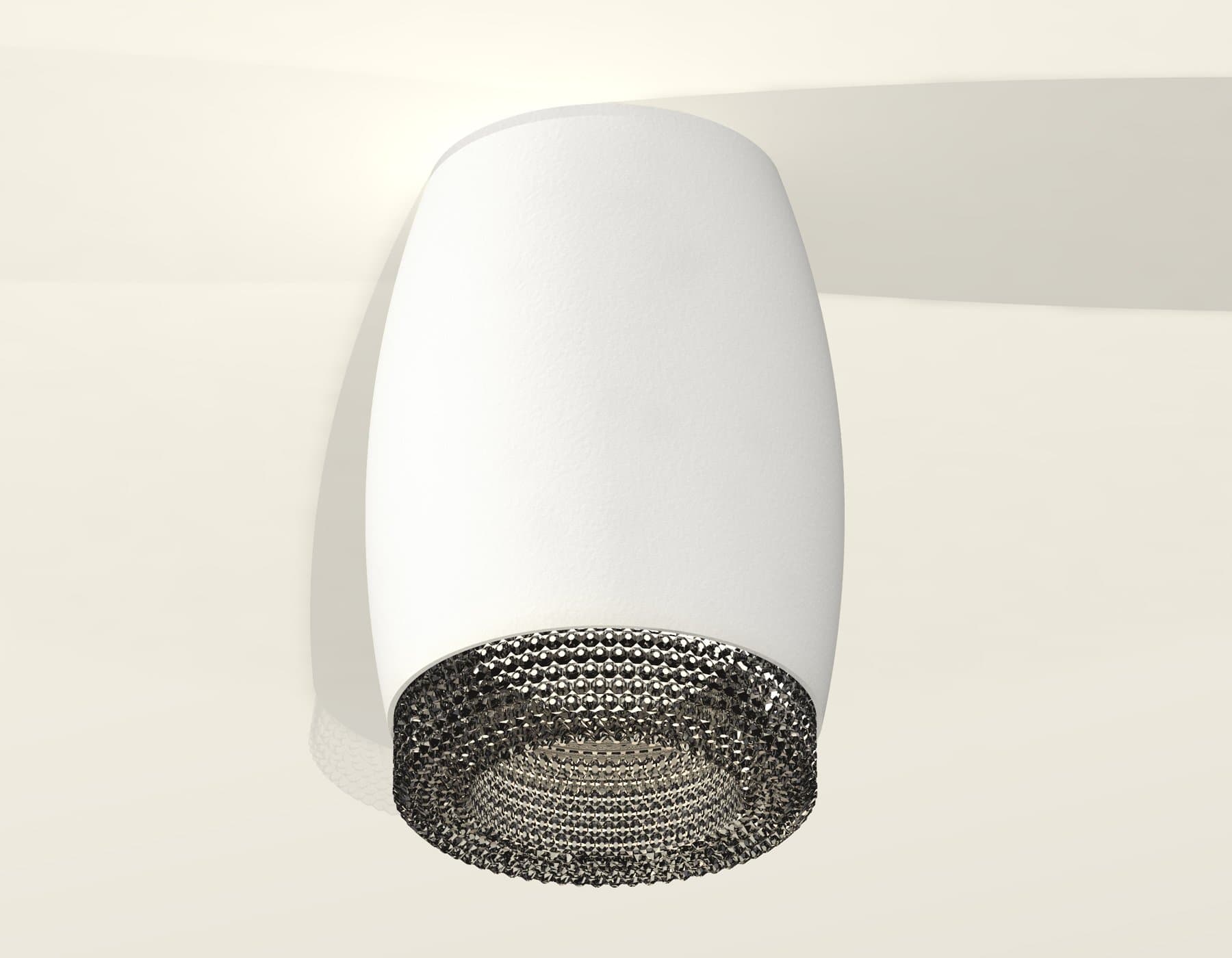 Ambrella Комплект накладного светильника XS1122011 SWH/BK белый песок/тонированный MR16 GU5.3 (C1122, N7192) — миниатюра 3