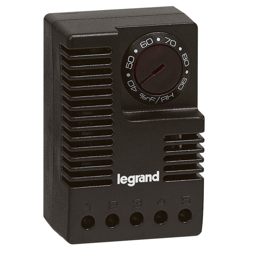 Legrand Гигростат 230 В~ 50/60 Гц IP 20 регулирование относительной влажности 35 100 % 035311