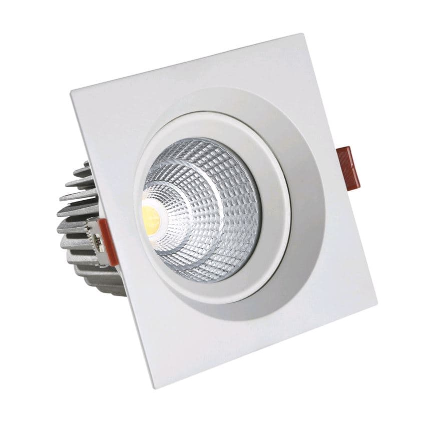 Kink Light 2122 Светильник встраиваемый белый d8,5 h7 Led 7W (4000K)