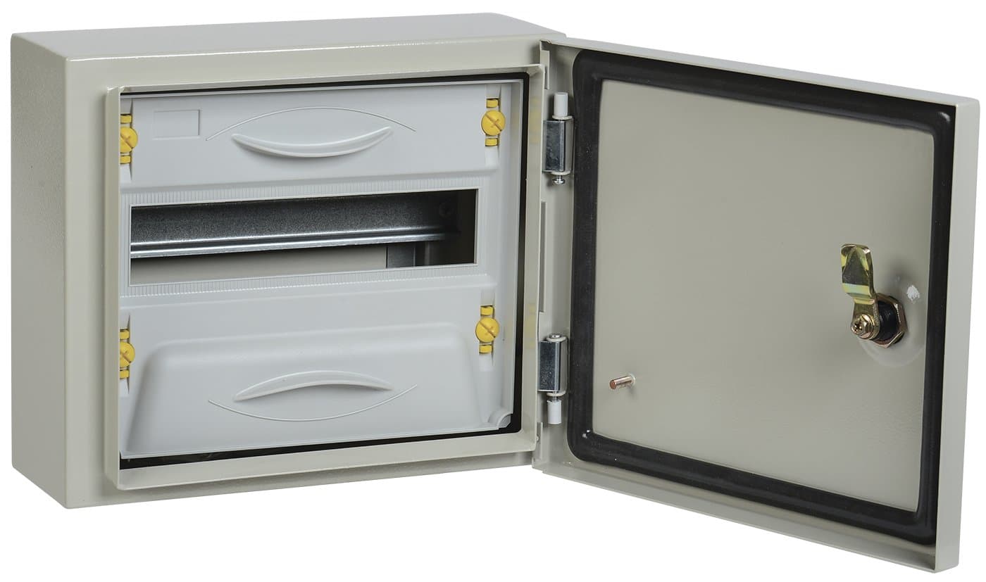 IEK Корпус металлический ЩРн-12мз-1 У2 IP54 PRO MKM16-N-12m-54-ZU