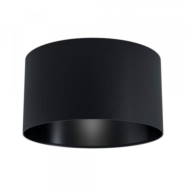 Eglo 99041 Потолочный светильник MASERLO 1, 1x40W(E27), Ø400, H240, сталь, черный/текстиль, черный