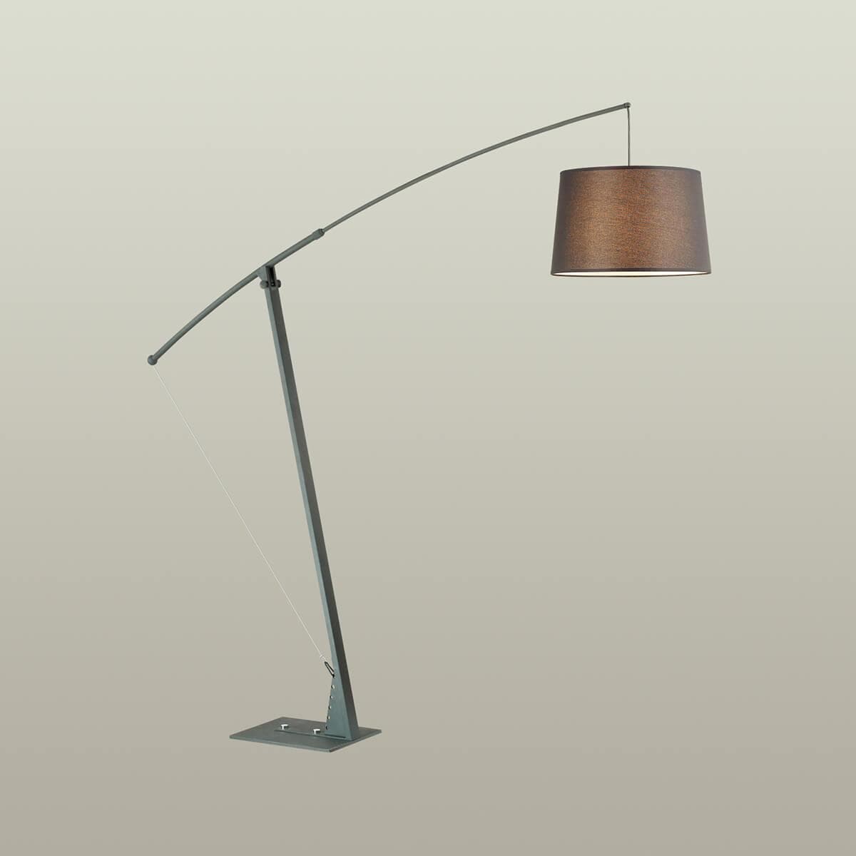 Odeon Light 4061/1F ODL19 305 черный Торшер E27 60W BRONX — миниатюра 2