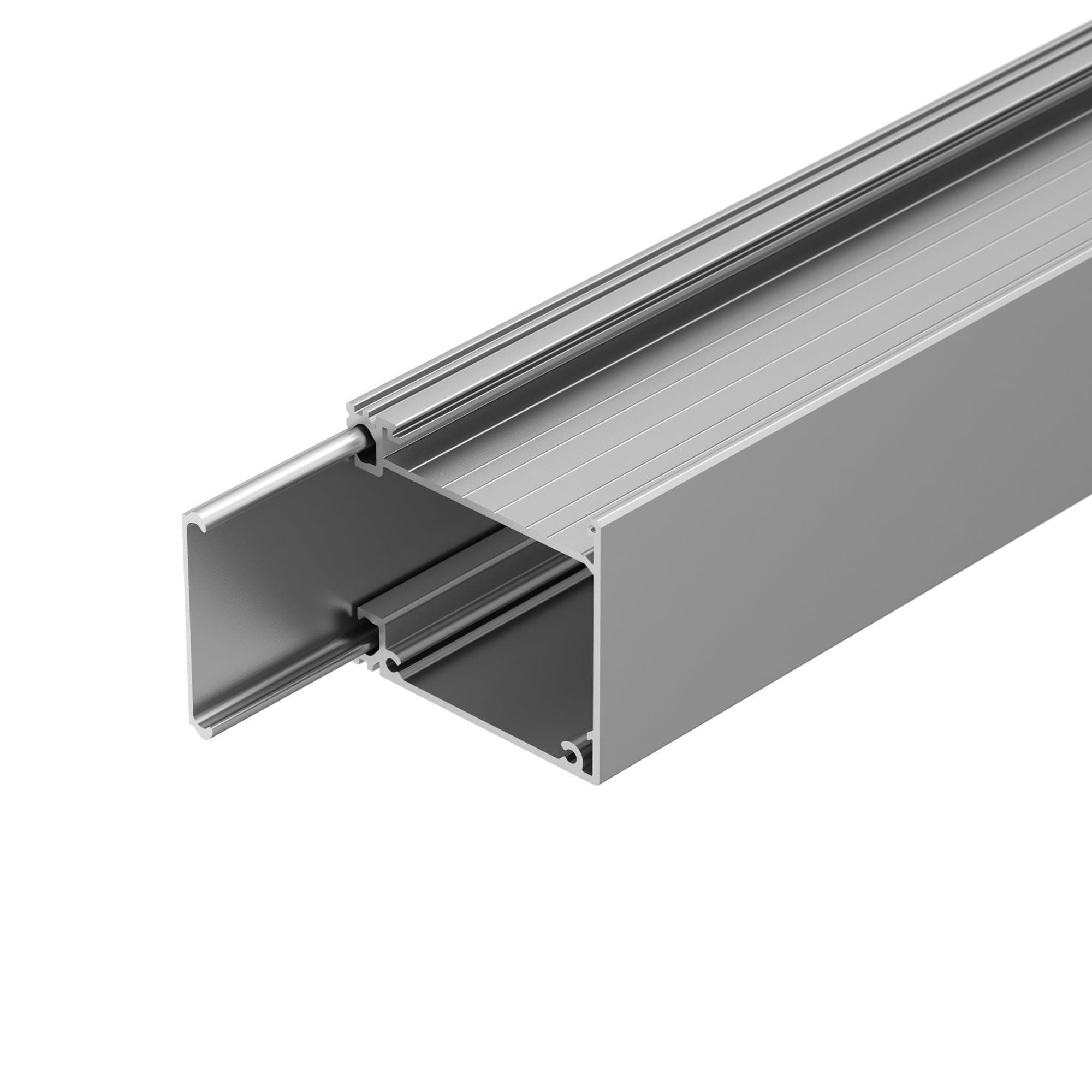 Arlight Профиль BOX60-SIDE-2000 ANOD (Алюминий) 017353 — миниатюра 4