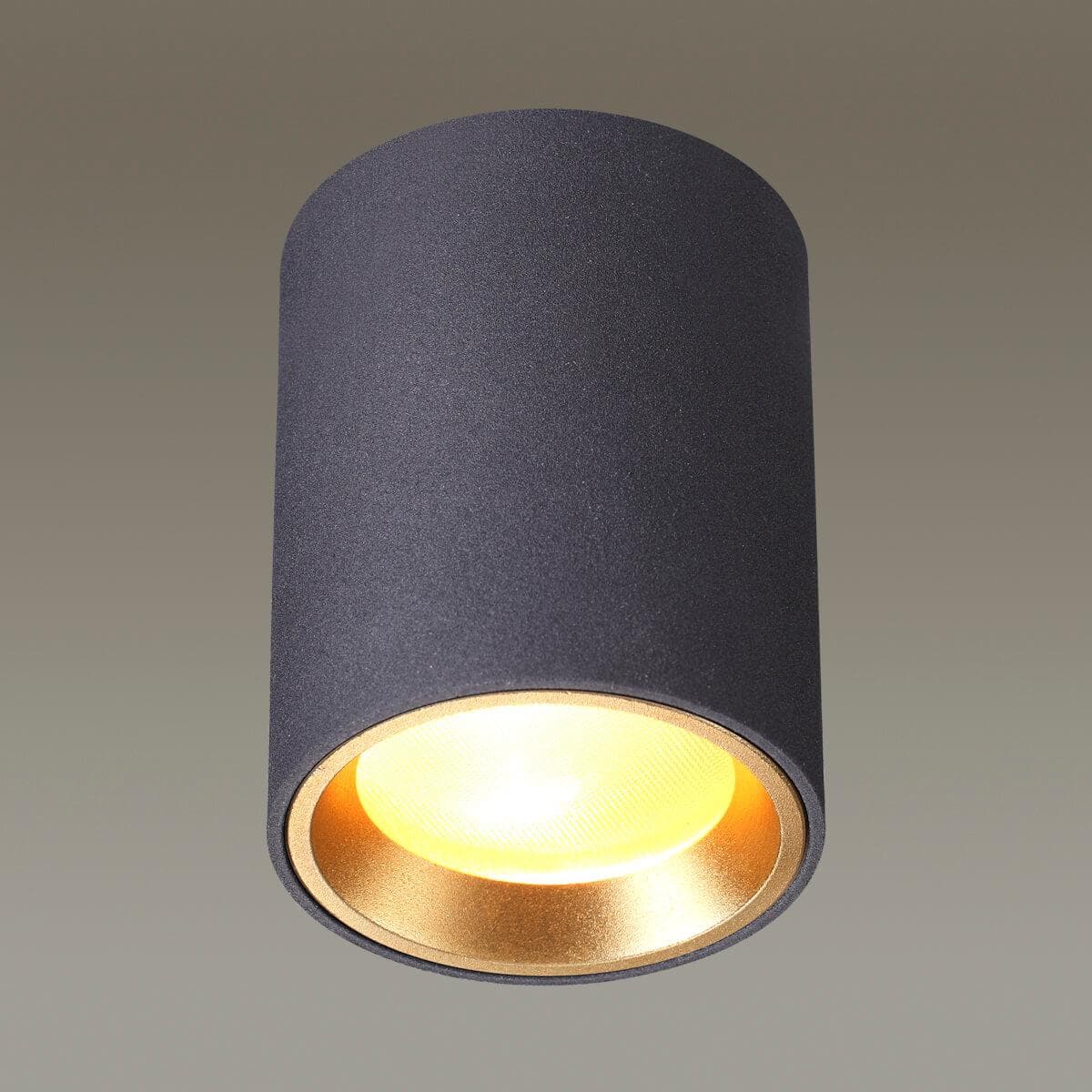 Odeon Light 4205/1C ODL20 188 черный/металл Потолочный светильник GU10 50W AQUANA IP54 — миниатюра 2