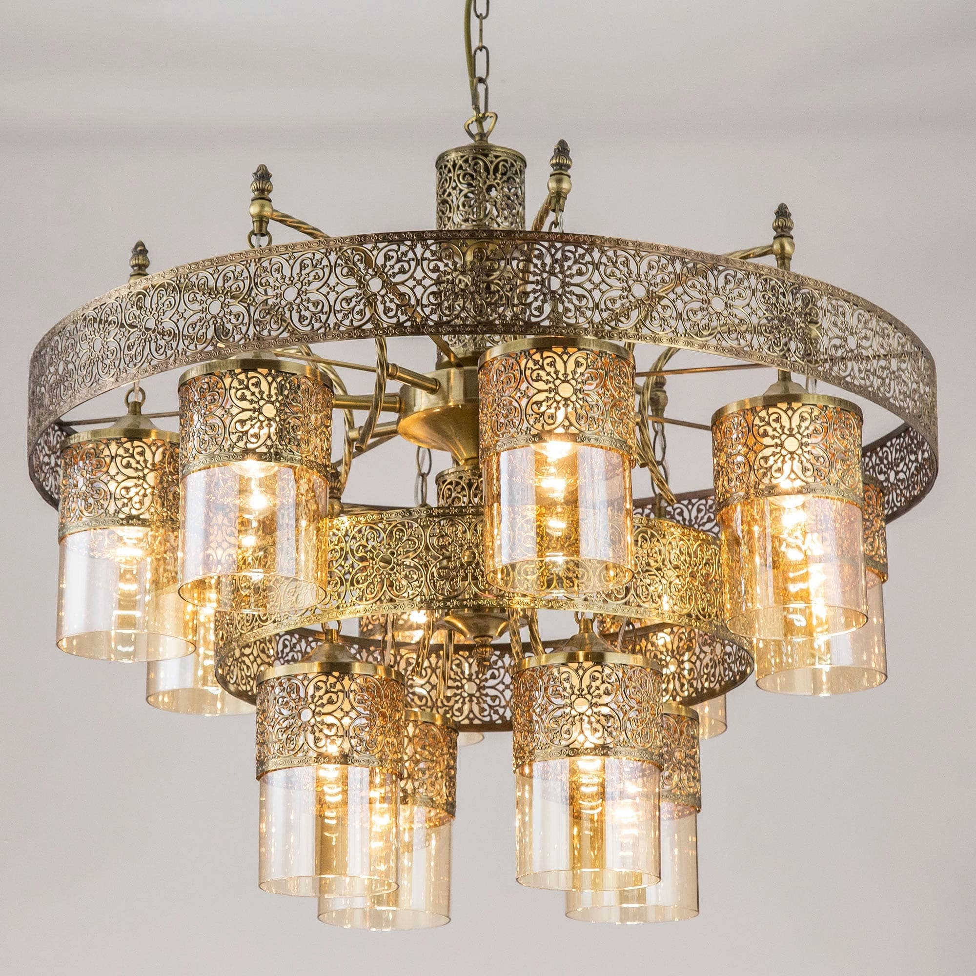 Citilux CL467193 Эмир Бронза Люстра — миниатюра 9