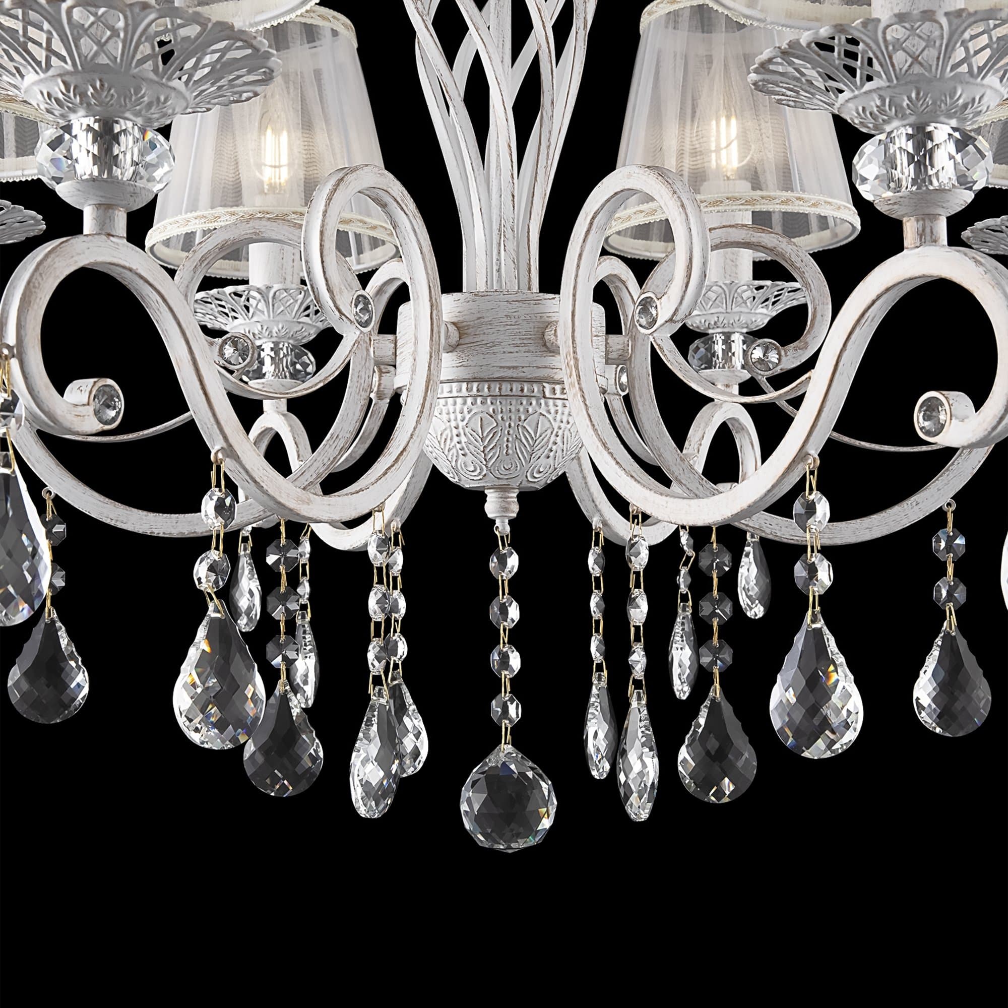Maytoni Elegant Grace Белый с Золотом Люстра 6xE14 40W ARM247-06-G — миниатюра 5