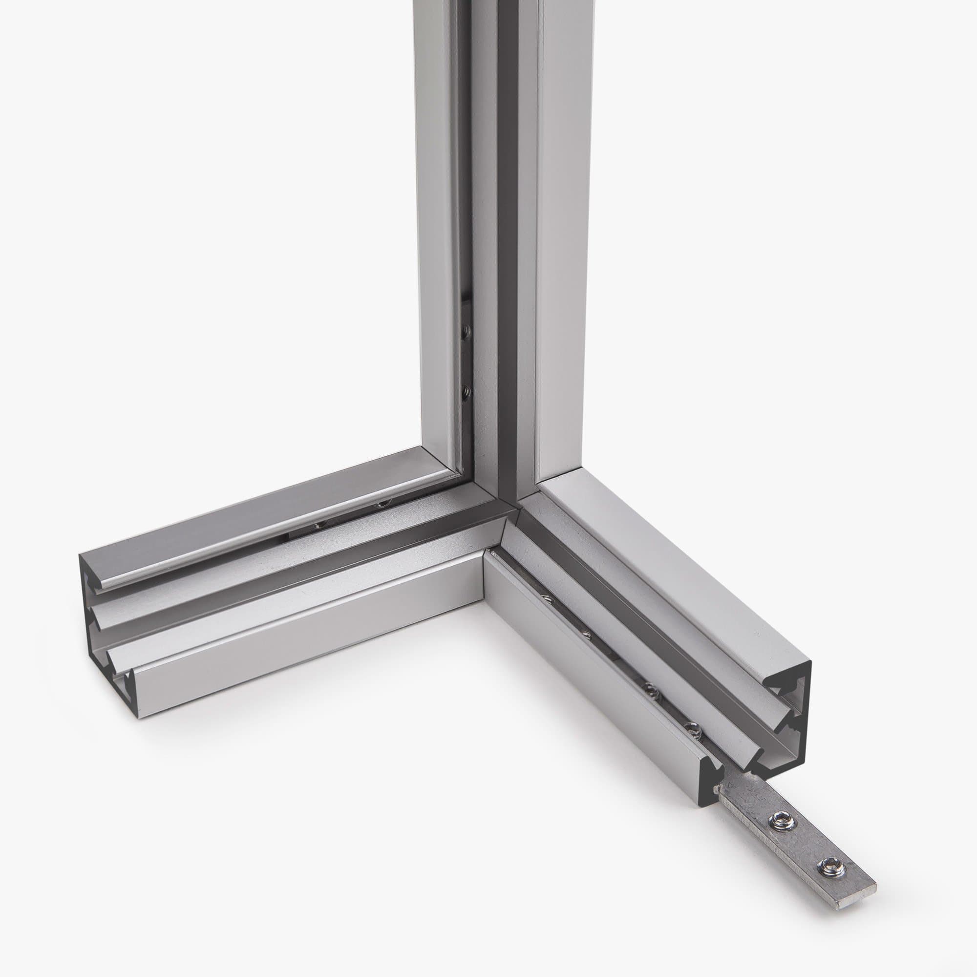 Arlight Профиль PDS45-KUB-2000 ANOD (Алюминий) 021646 — миниатюра 2