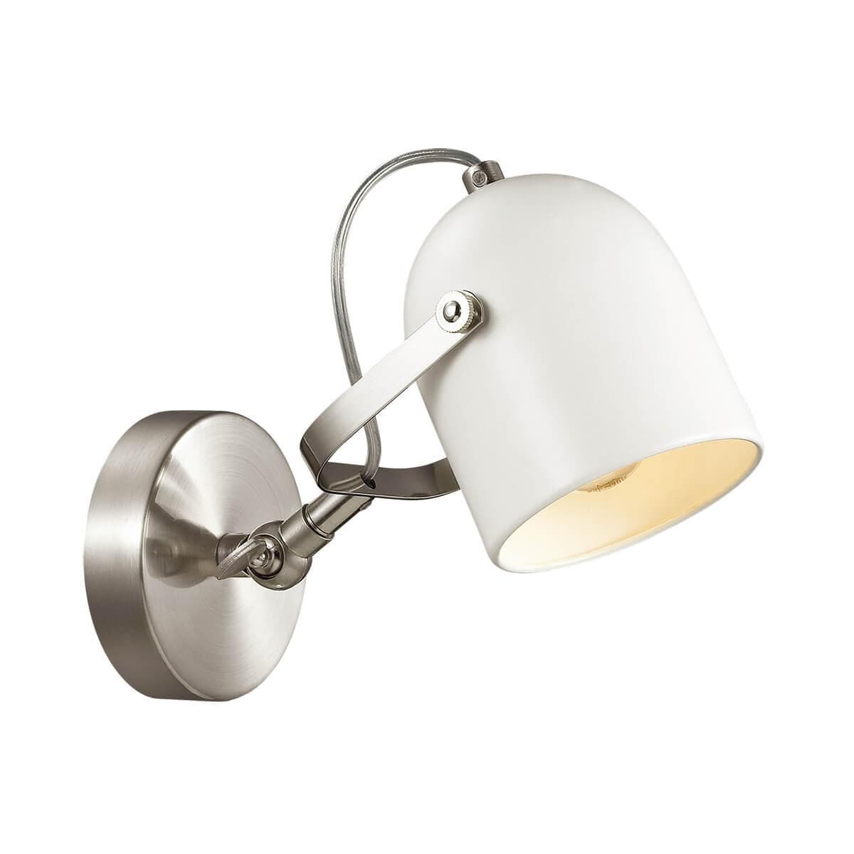 Lumion 3592/1W LN18 119 белый с матовым никелем Бра E27 60W 220V ARUDIS