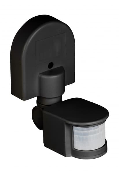 EKF PROxima ИК датчик движения наст. 1200Вт 180гр. до 12м IP44 MS-16Cb черный