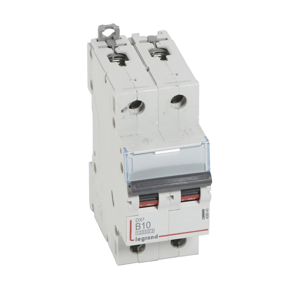 Legrand DX3 Автоматический выключатель 2P 10A (B) 10kA/16kA 408940 — миниатюра 3
