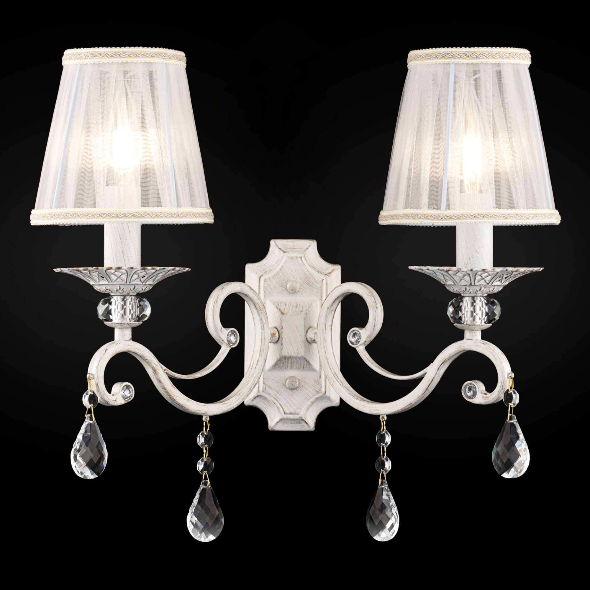 Maytoni Elegant Grace Белый с Золотом Бра 2xE14 40W ARM247-02-G — миниатюра 5