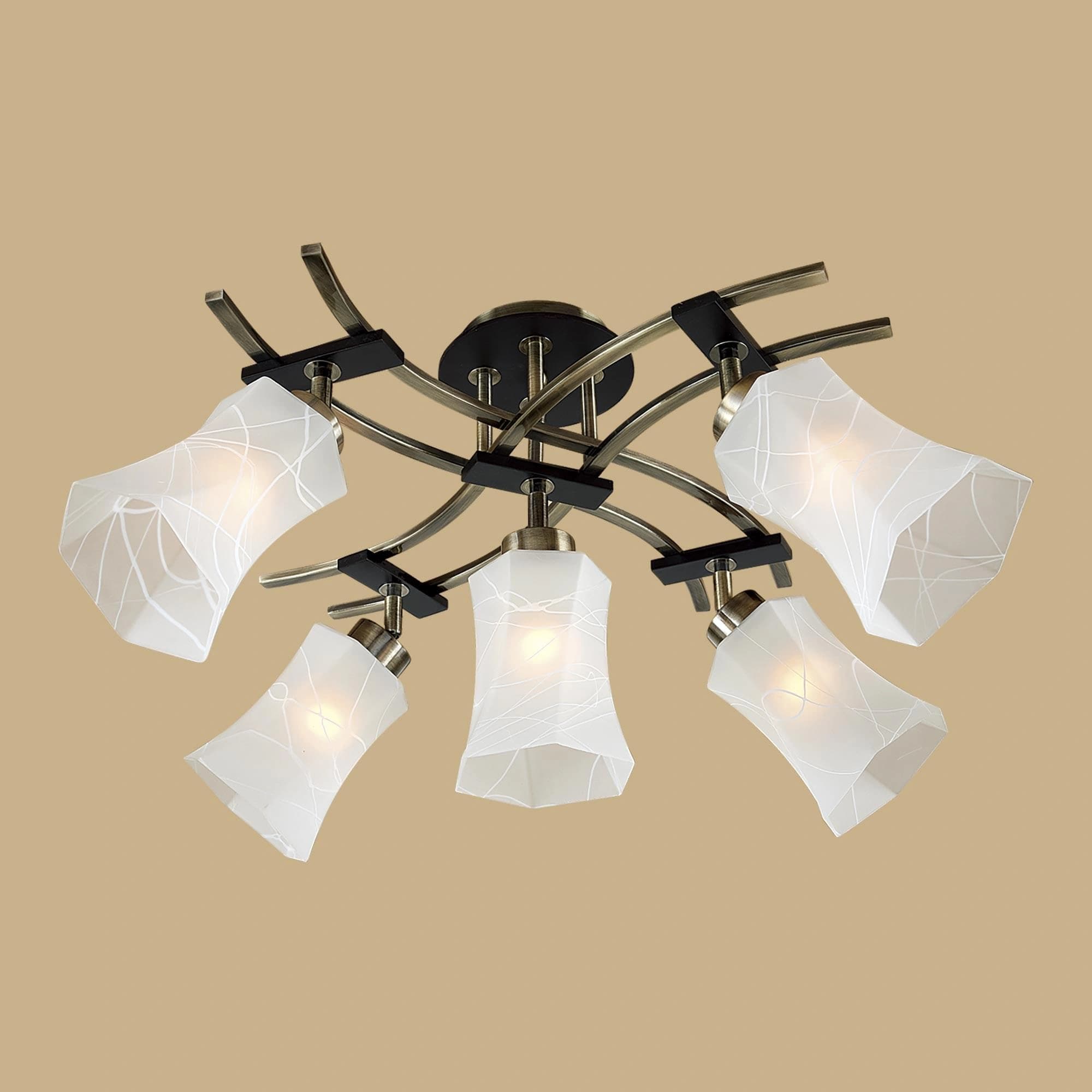 Citilux CL142153 Мерида Брон.Ст.+Венге Светильник Потолоч. — миниатюра 2