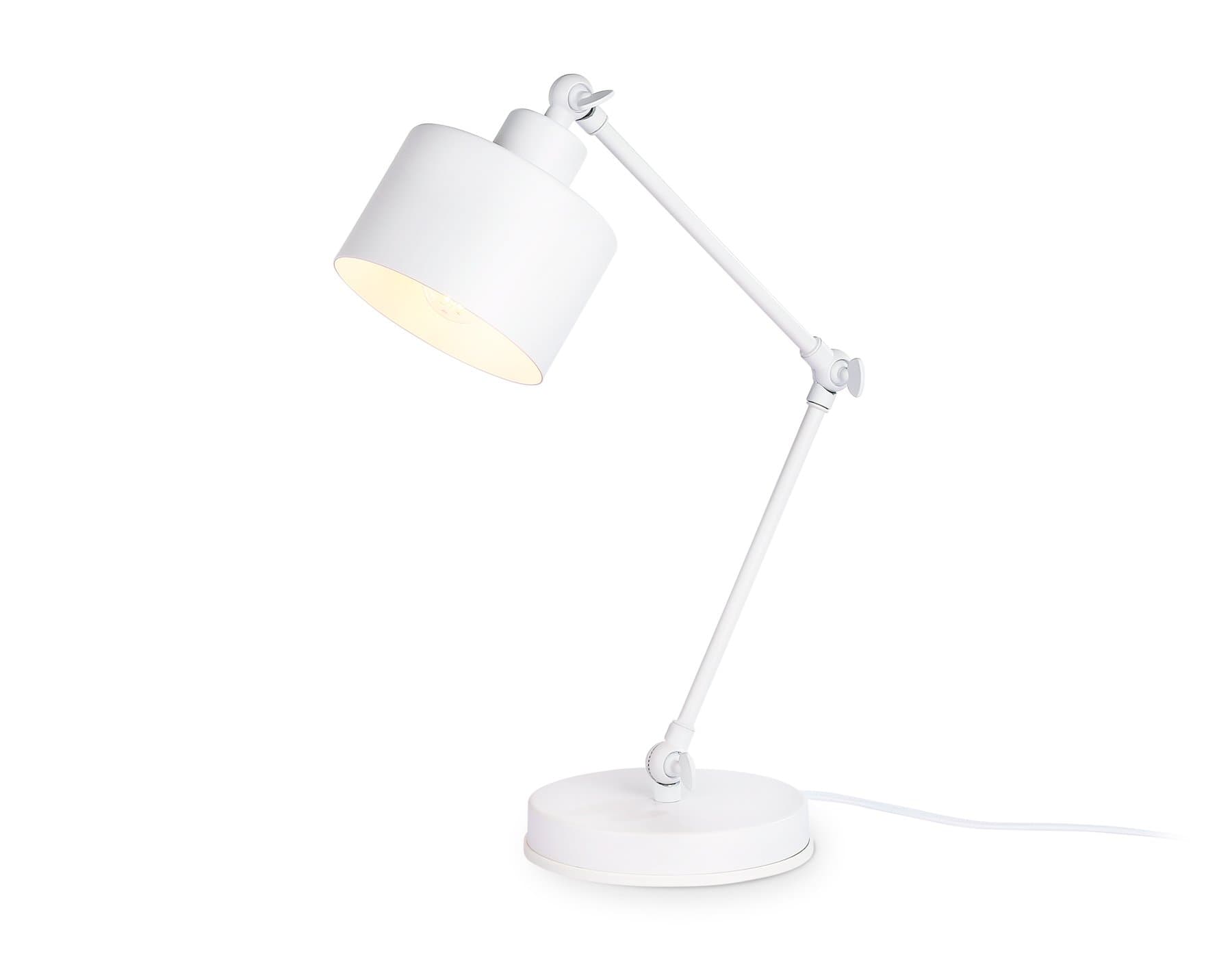 Ambrella Настольная лампа в стиле лофт TR8152 WH белый E27 max 40W — миниатюра 1