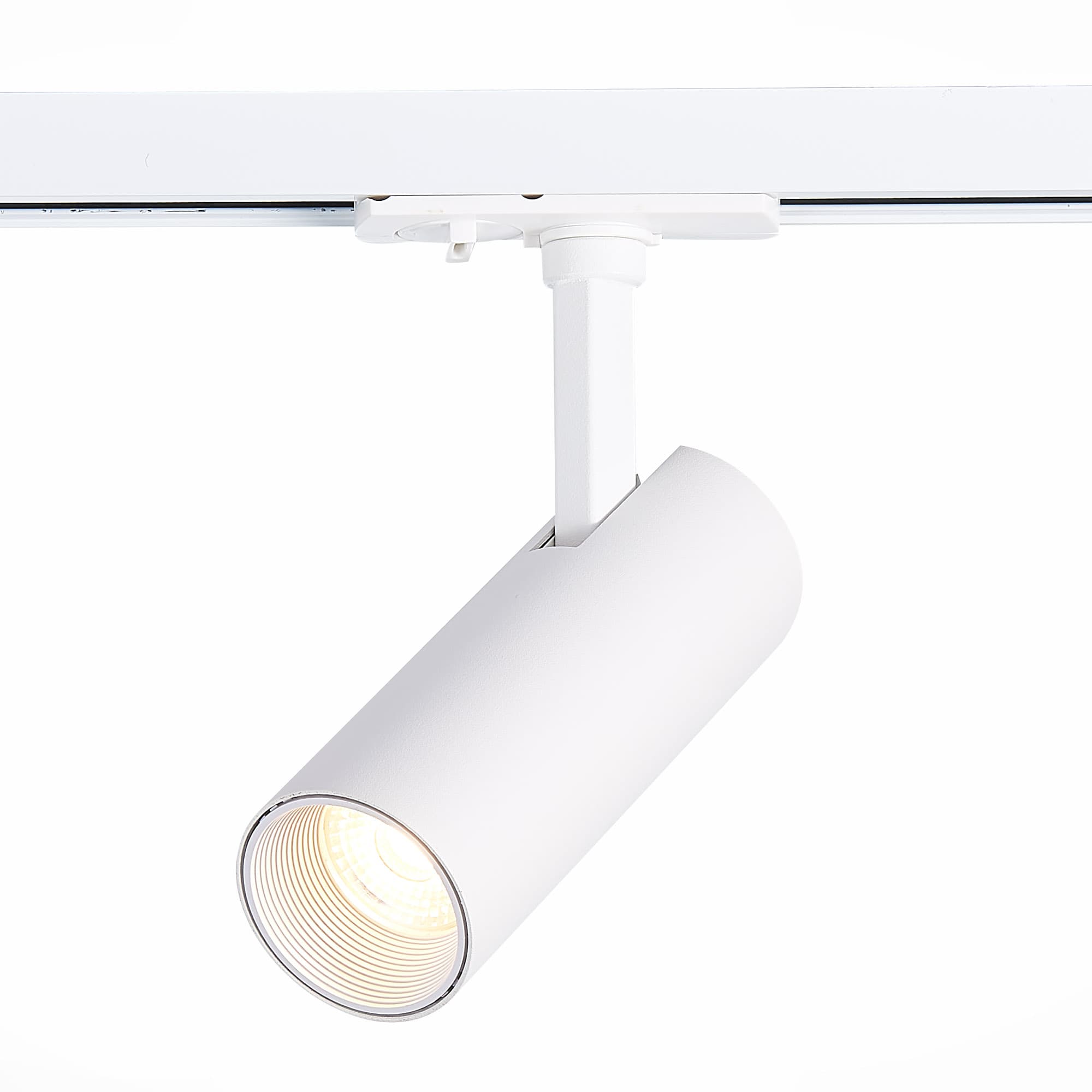ST Luce ST350.546.10.36 Трековый светодиодный светильник Мат. белый LED 1*10W 4000K 900Lm Ra≥90 36° IP20 L137xW49xH171 100-240V — миниатюра 1