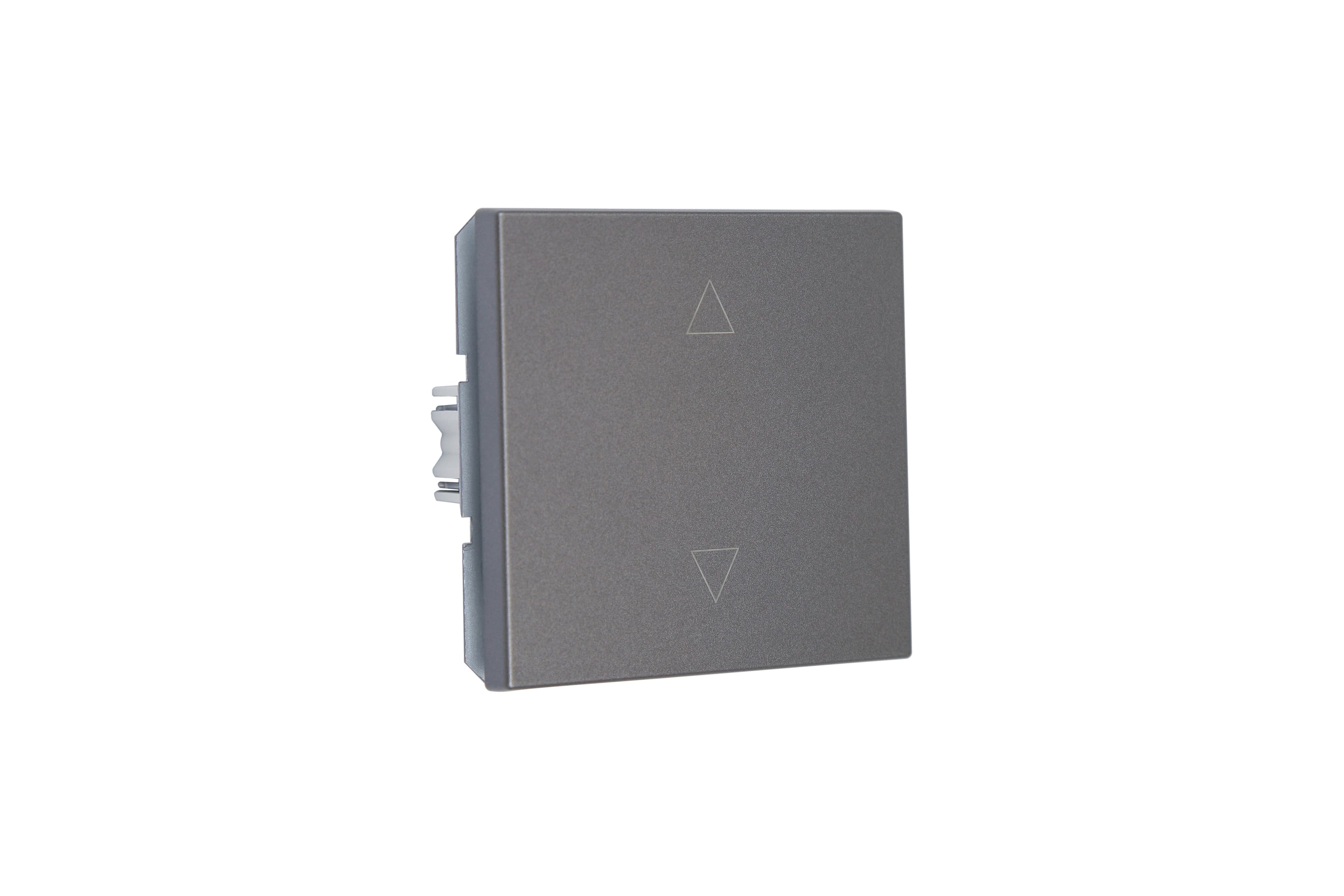 Jasmart FD Никель Выключатель 1-кл жалюзи 10A 250V~