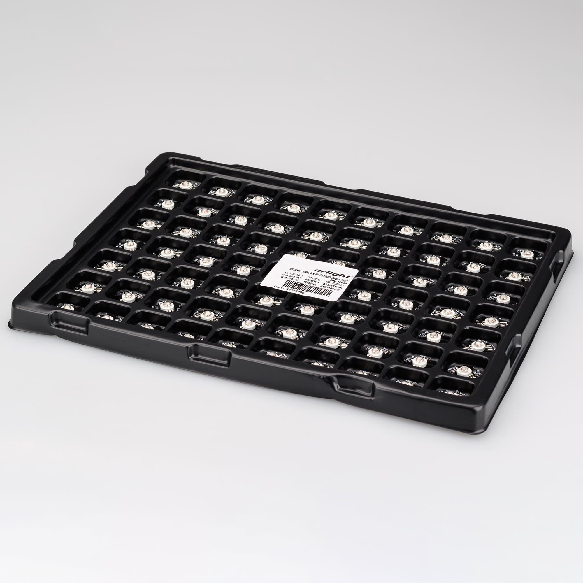 Arlight Мощный светодиод ARPL-Star-3W-EPA-RGB (350mA, W/W) (Emitter) 022248 — миниатюра 2