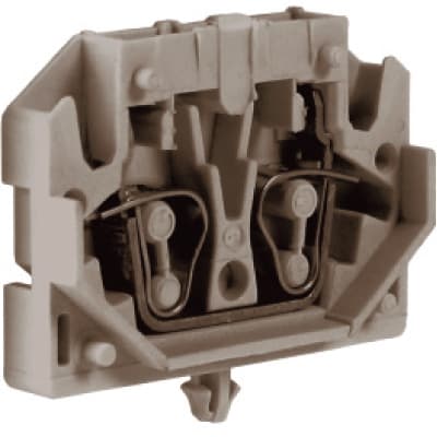 DKC HPC.2GR(Ex), мини зажим, проходной 2,5 кв.мм серый