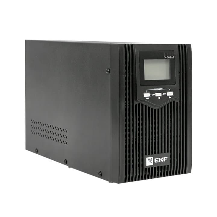 EKF PROxima Источник Бесперебойного Питания Линейно-интерактивный E-Power PSW 600 1000 ВА, напольный, c АКБ 2 х 12В_7 Ач