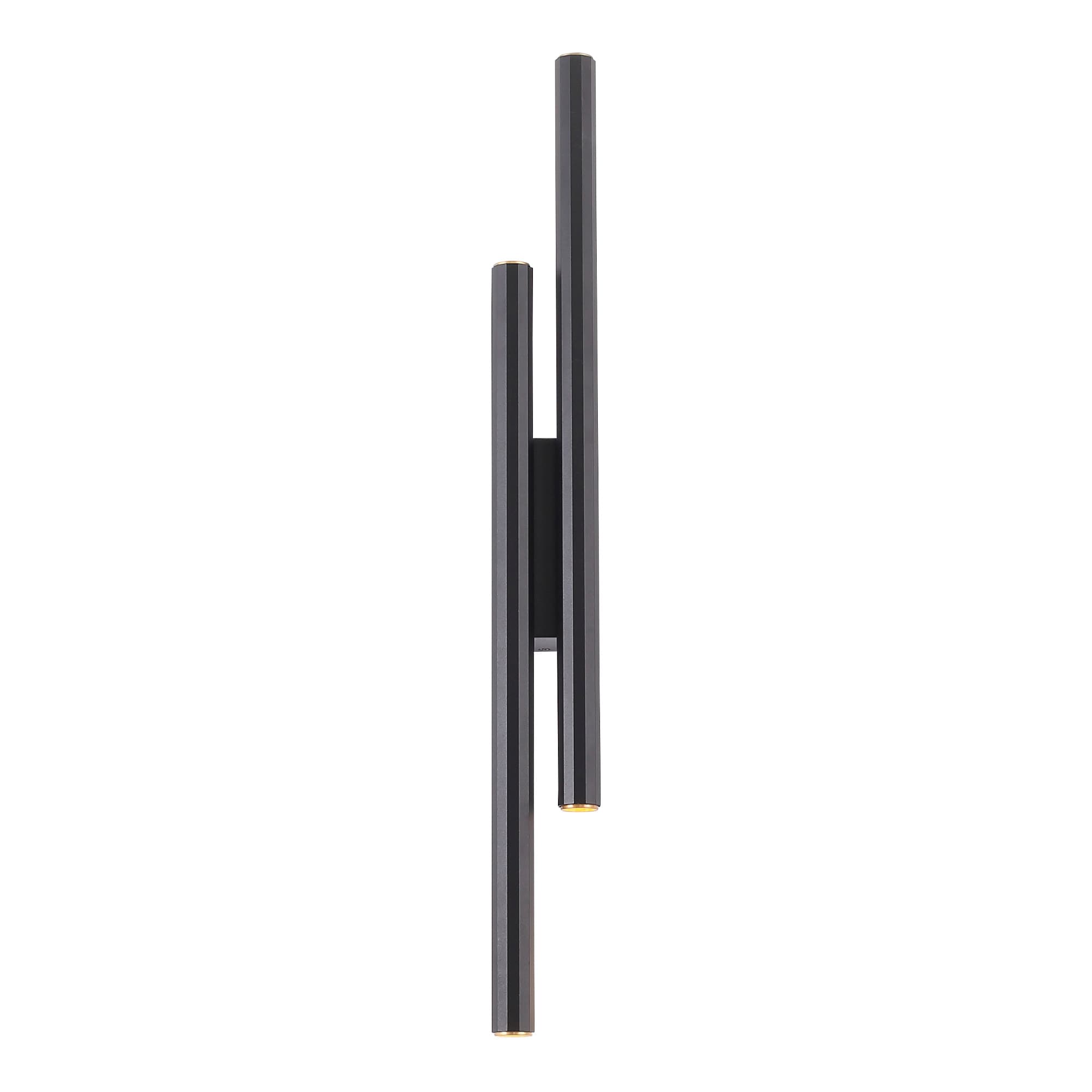 ST LUCE SL6210.401.04 Светильник настенный Черный/Черный, Золотистый LED 4*3W 3000K