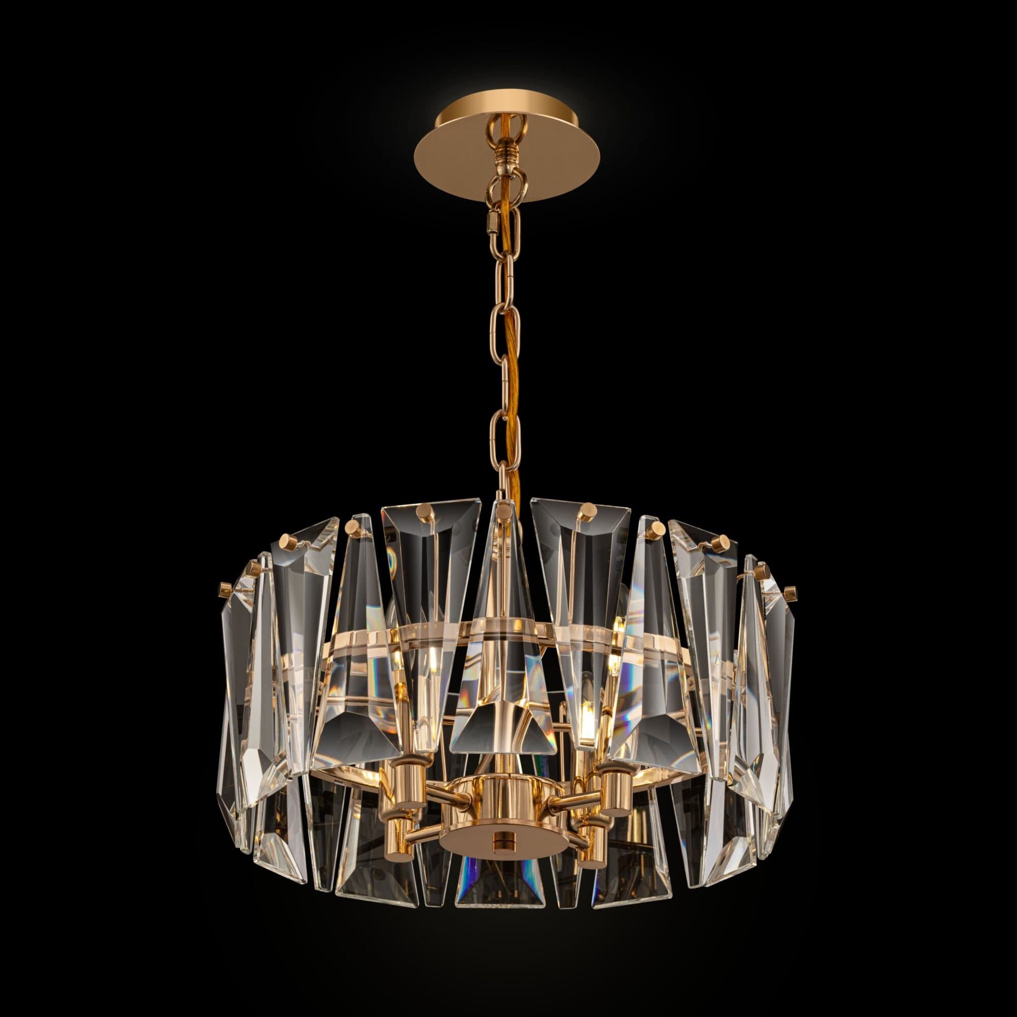 Maytoni Modern Puntes Золото Подвесной светильник MOD043PL-04G — миниатюра 4