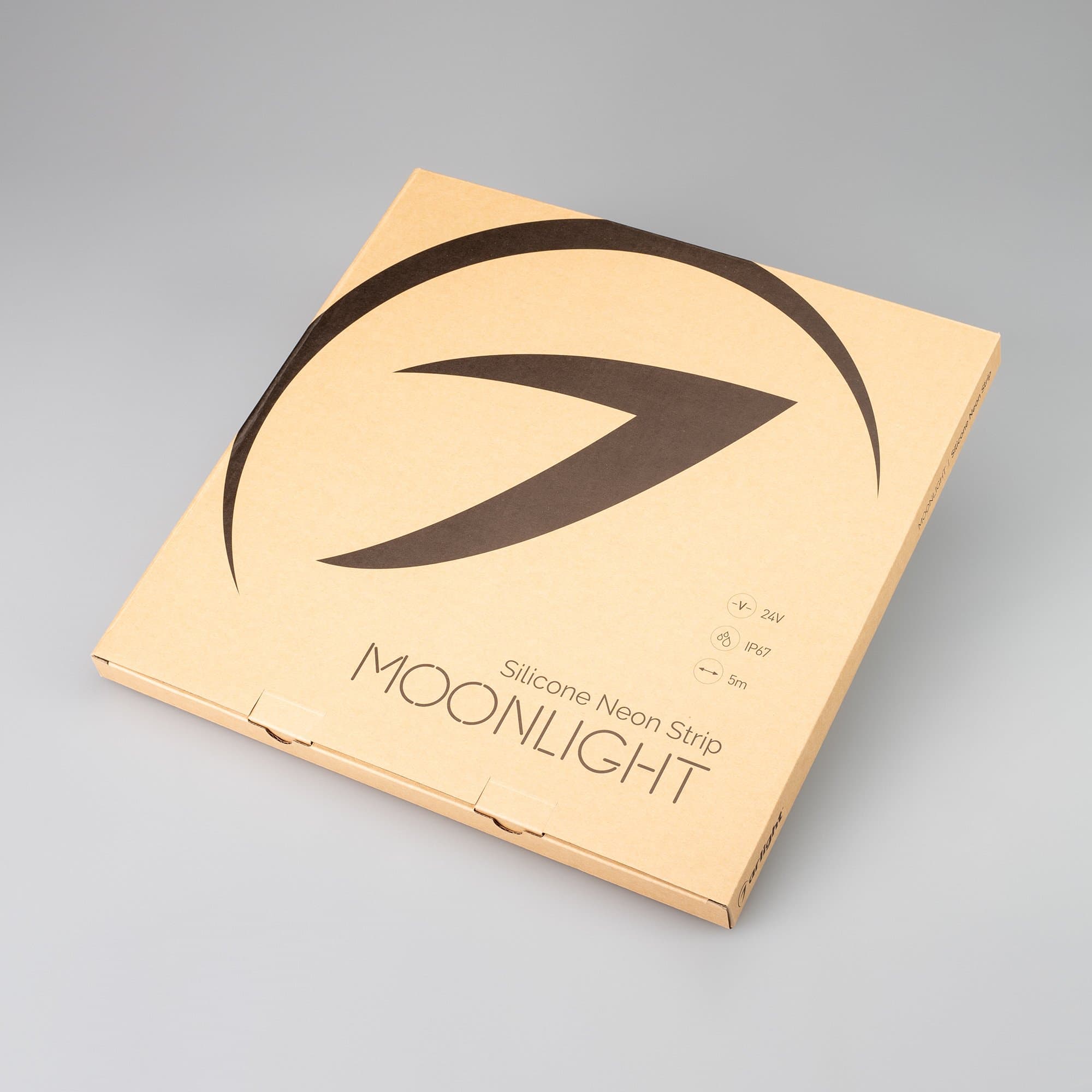 Arlight Герметичная лента MOONLIGHT-5000S-U-TOP-2835-156-24V Warm (12х13mm, 11W, IP67) (11 Вт/м, IP67) 029932 — миниатюра 2